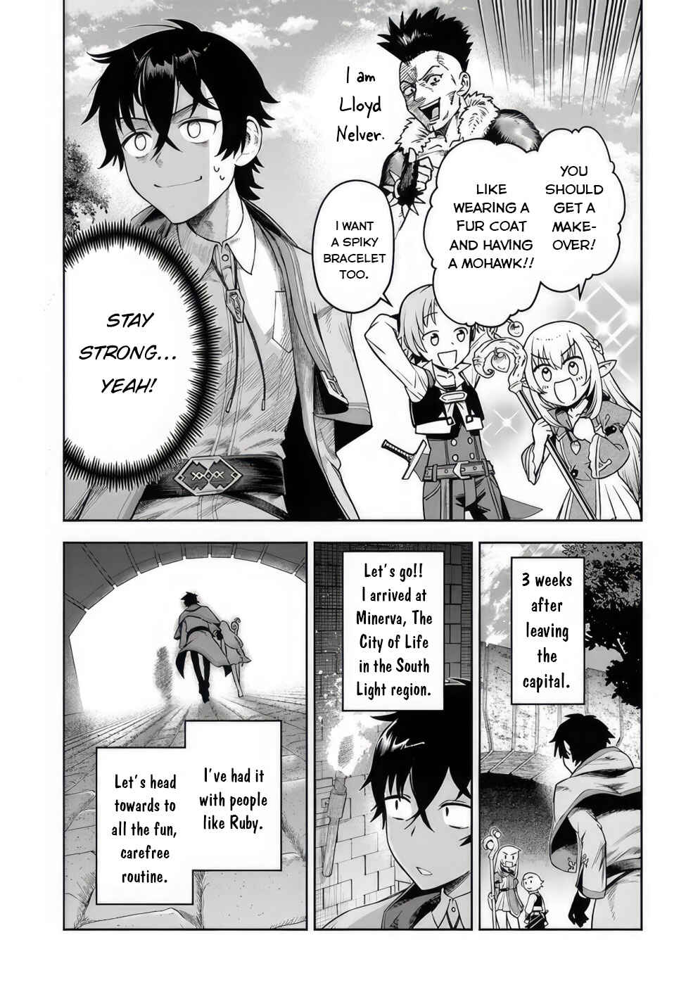 Ore Igai Dare mo Saishu Dekinai Sozai na no ni "Sozai Saishuritsu ga Hikui" to Pawahara suru Osananajimi Renkinjutsushi to Zetsuen shita Senzoku Madoushi, Henkyou no Machi de Slow Life wo Okuritai. Chapter 1 - Page 35