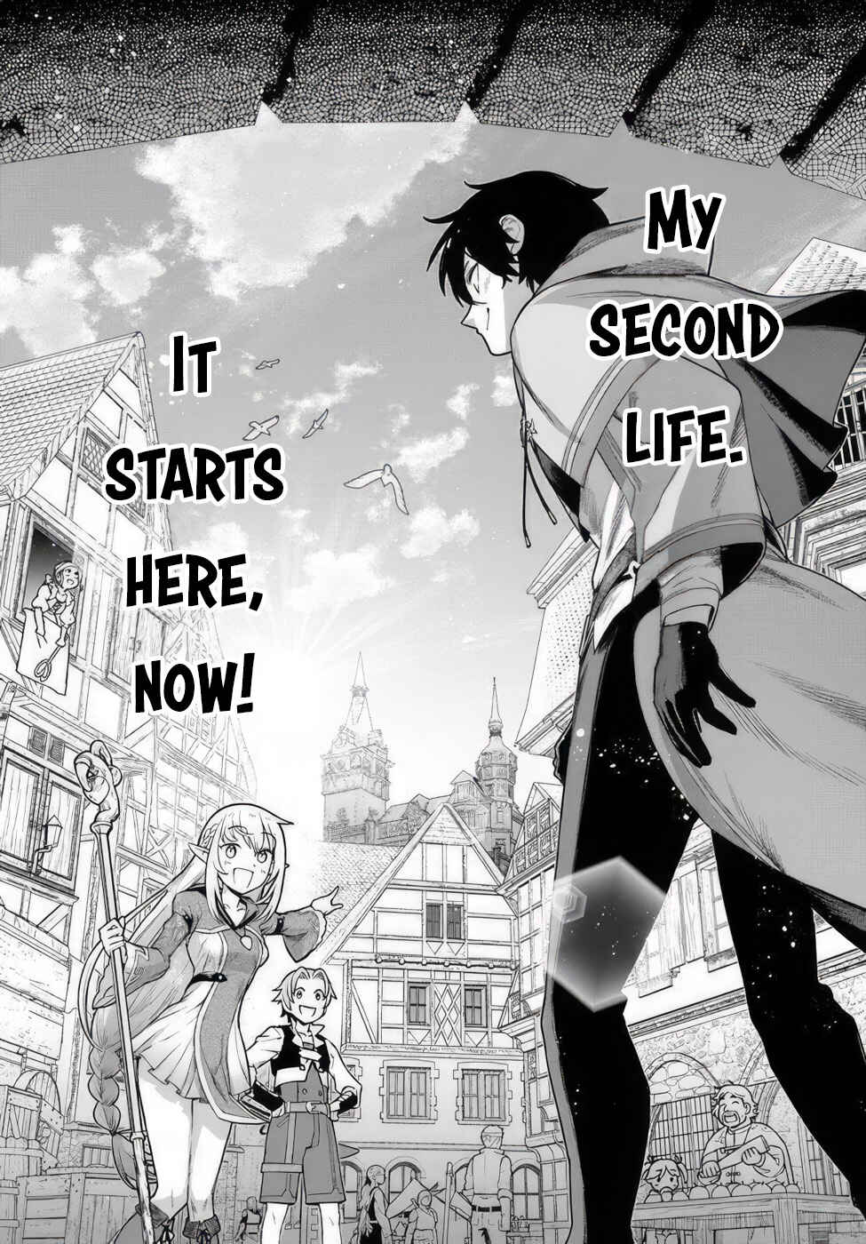 Ore Igai Dare mo Saishu Dekinai Sozai na no ni "Sozai Saishuritsu ga Hikui" to Pawahara suru Osananajimi Renkinjutsushi to Zetsuen shita Senzoku Madoushi, Henkyou no Machi de Slow Life wo Okuritai. Chapter 1 - Page 36