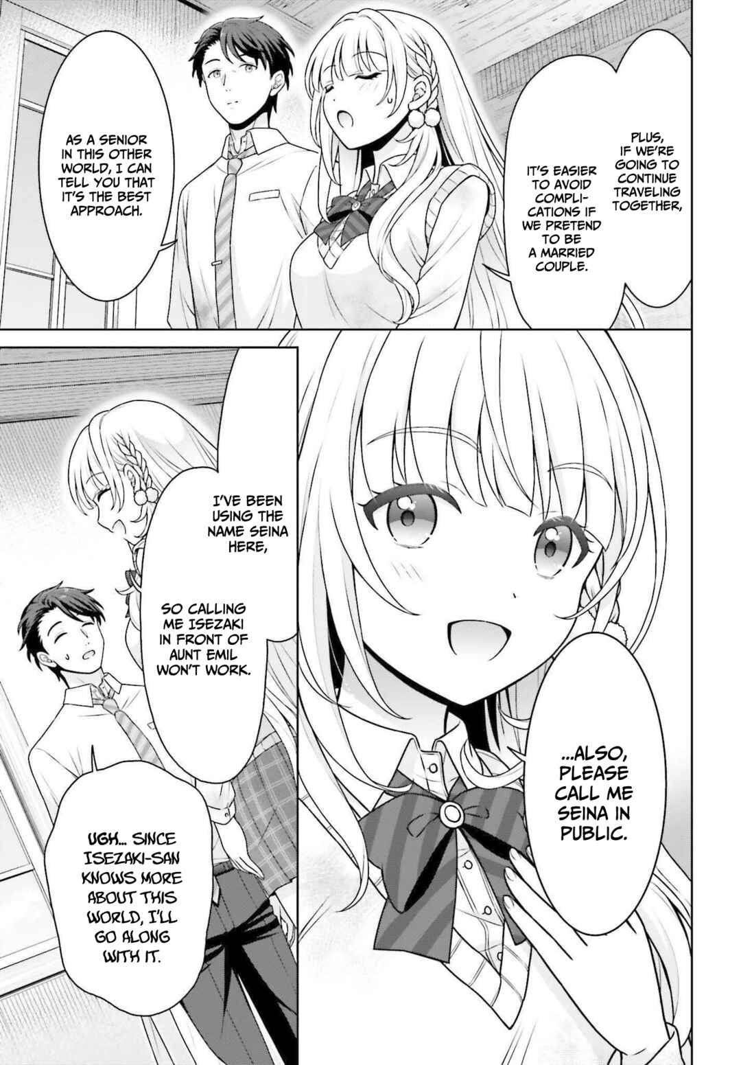 Gokinjo JK Isezaki-san wa Isekai-gaeri no Dai Seijo Chapter 2 - Page 24