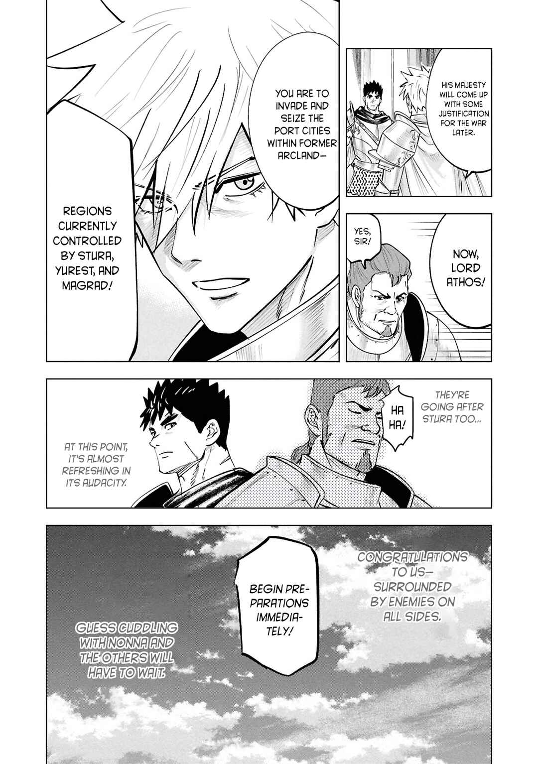 Oukoku e Tsuzuku Michi - Dorei Kenshi no Nariagari Harem Life Chapter 103 - Page 9