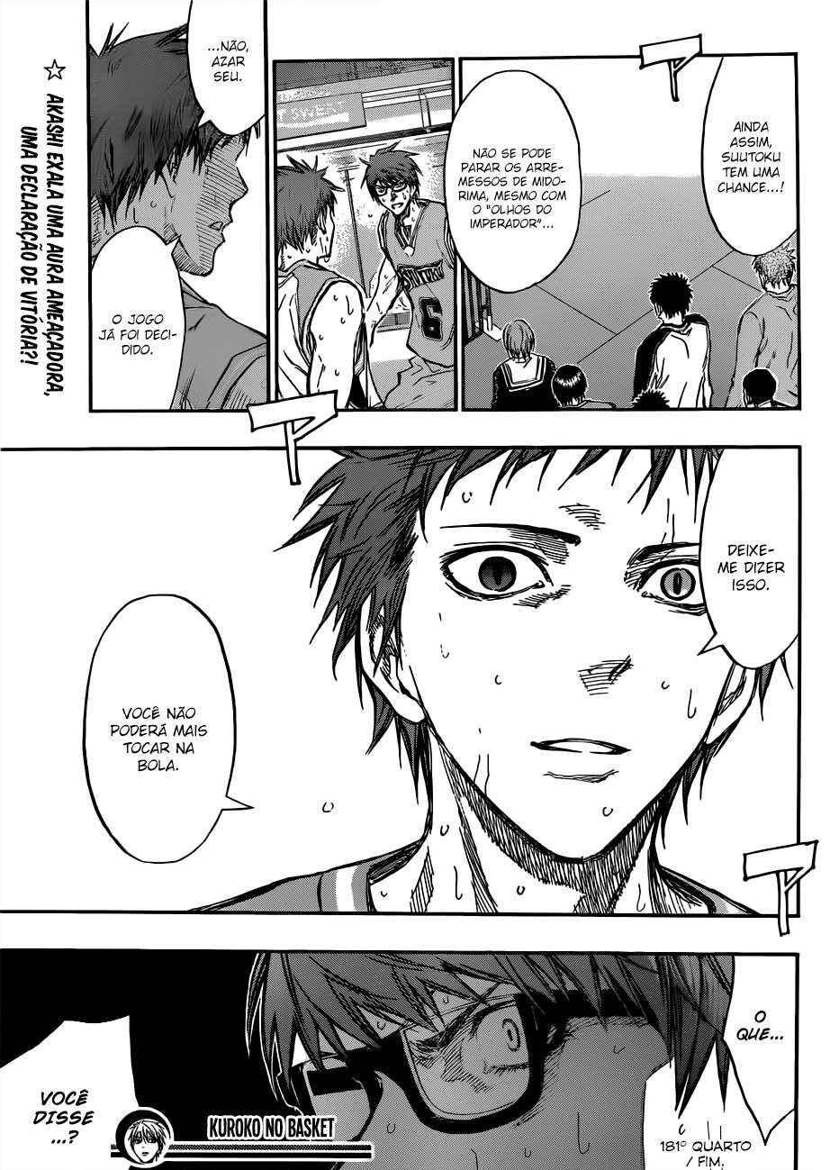 Kuroko's Basketball Chapter 181 - Page 21