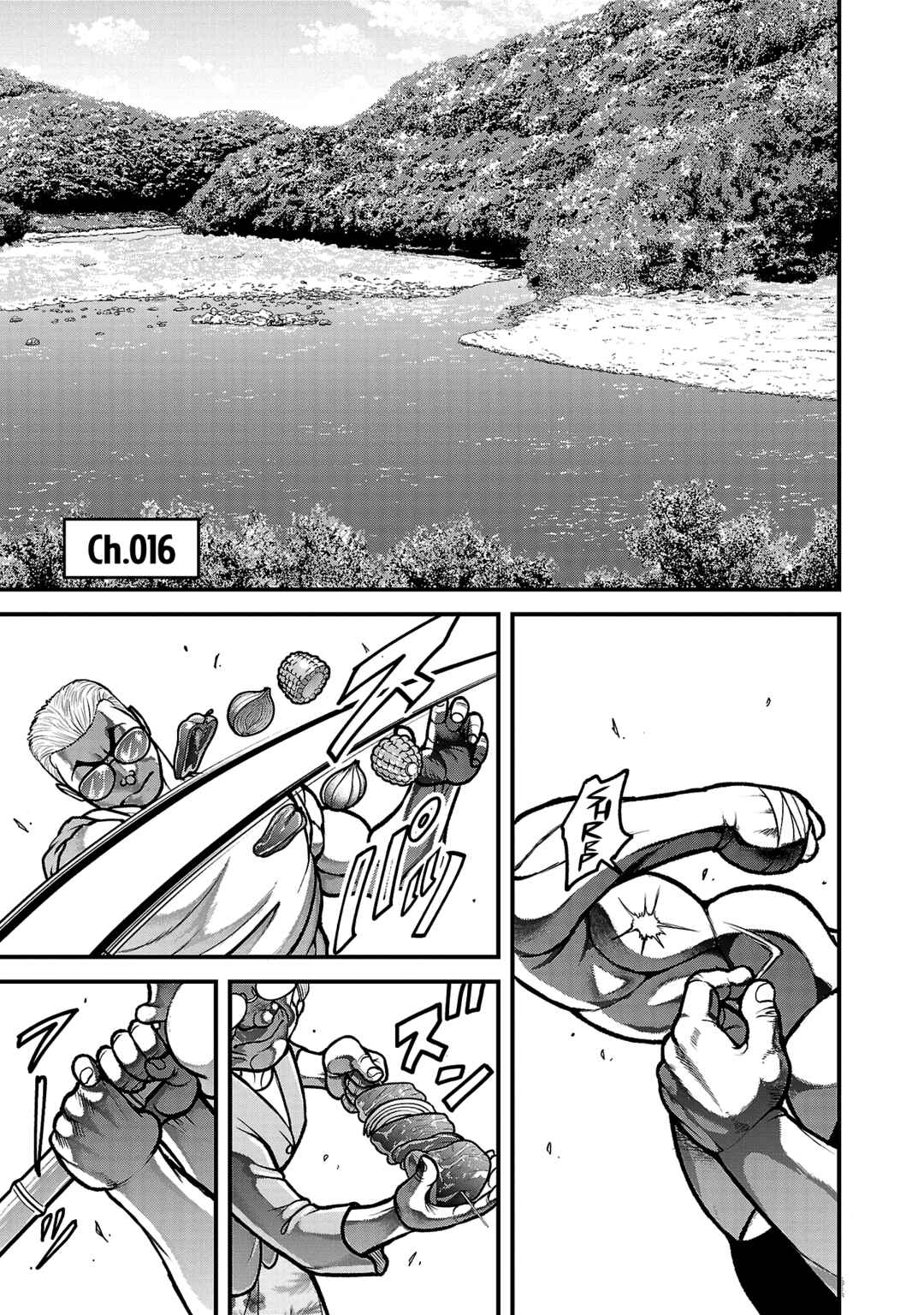 Baki Gaiden - Gaia to Sikorsky ~Tokidoki Nomura Futari Dakedo Sannin Kurashi~ Chapter 16 - Page 1