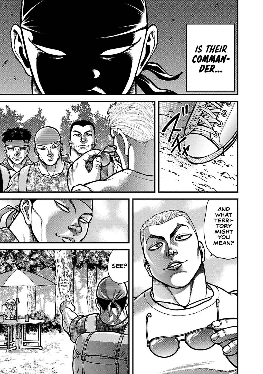 Baki Gaiden - Gaia to Sikorsky ~Tokidoki Nomura Futari Dakedo Sannin Kurashi~ Chapter 16 - Page 10