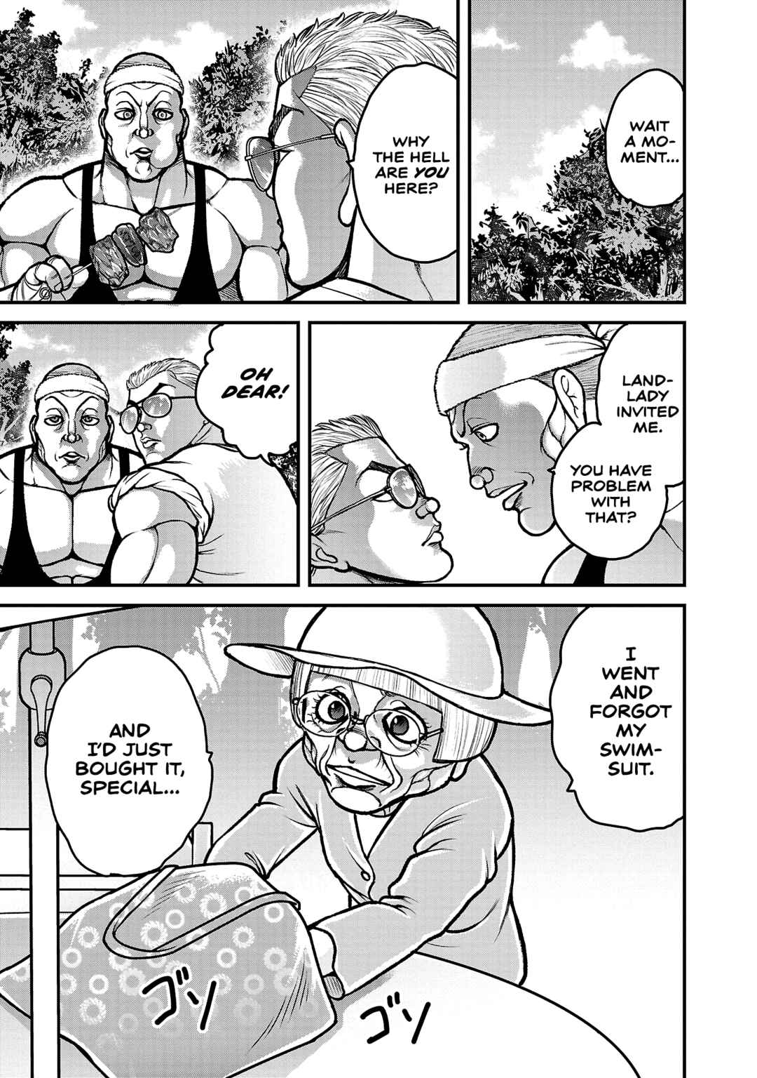 Baki Gaiden - Gaia to Sikorsky ~Tokidoki Nomura Futari Dakedo Sannin Kurashi~ Chapter 16 - Page 5
