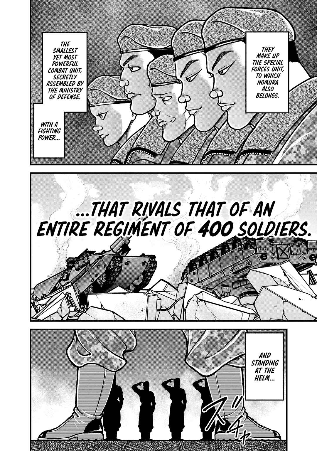 Baki Gaiden - Gaia to Sikorsky ~Tokidoki Nomura Futari Dakedo Sannin Kurashi~ Chapter 16 - Page 9
