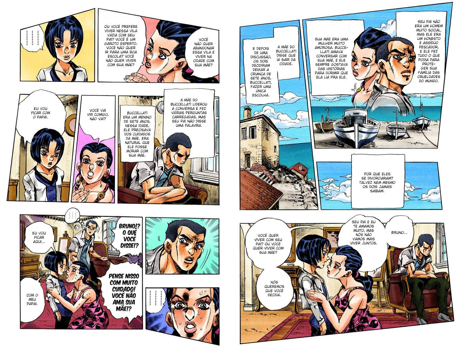 JoJo no Kimyou na Bouken: Part 5 - Ougon no Kaze Color-ban Chapter 78 - Page 2