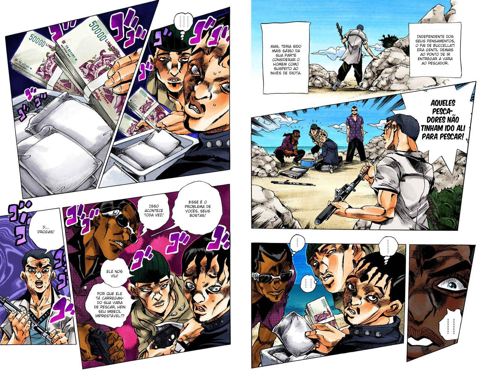 JoJo no Kimyou na Bouken: Part 5 - Ougon no Kaze Color-ban Chapter 78 - Page 4
