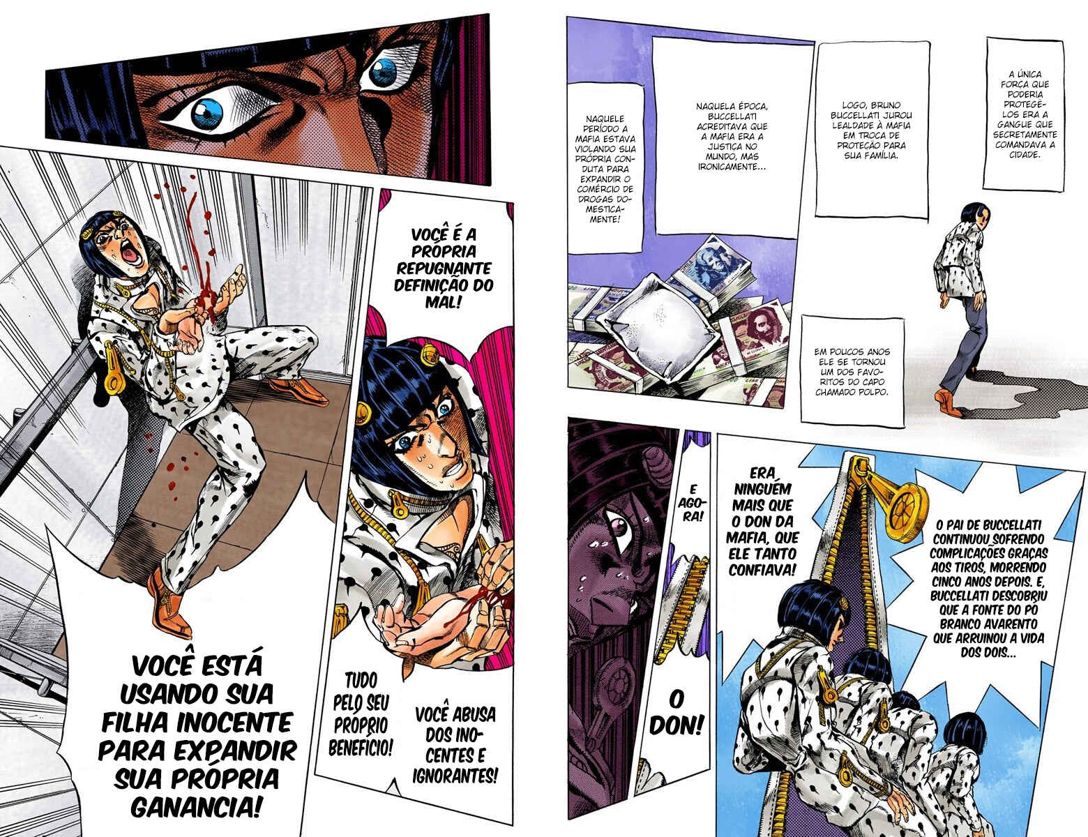 JoJo no Kimyou na Bouken: Part 5 - Ougon no Kaze Color-ban Chapter 78 - Page 9