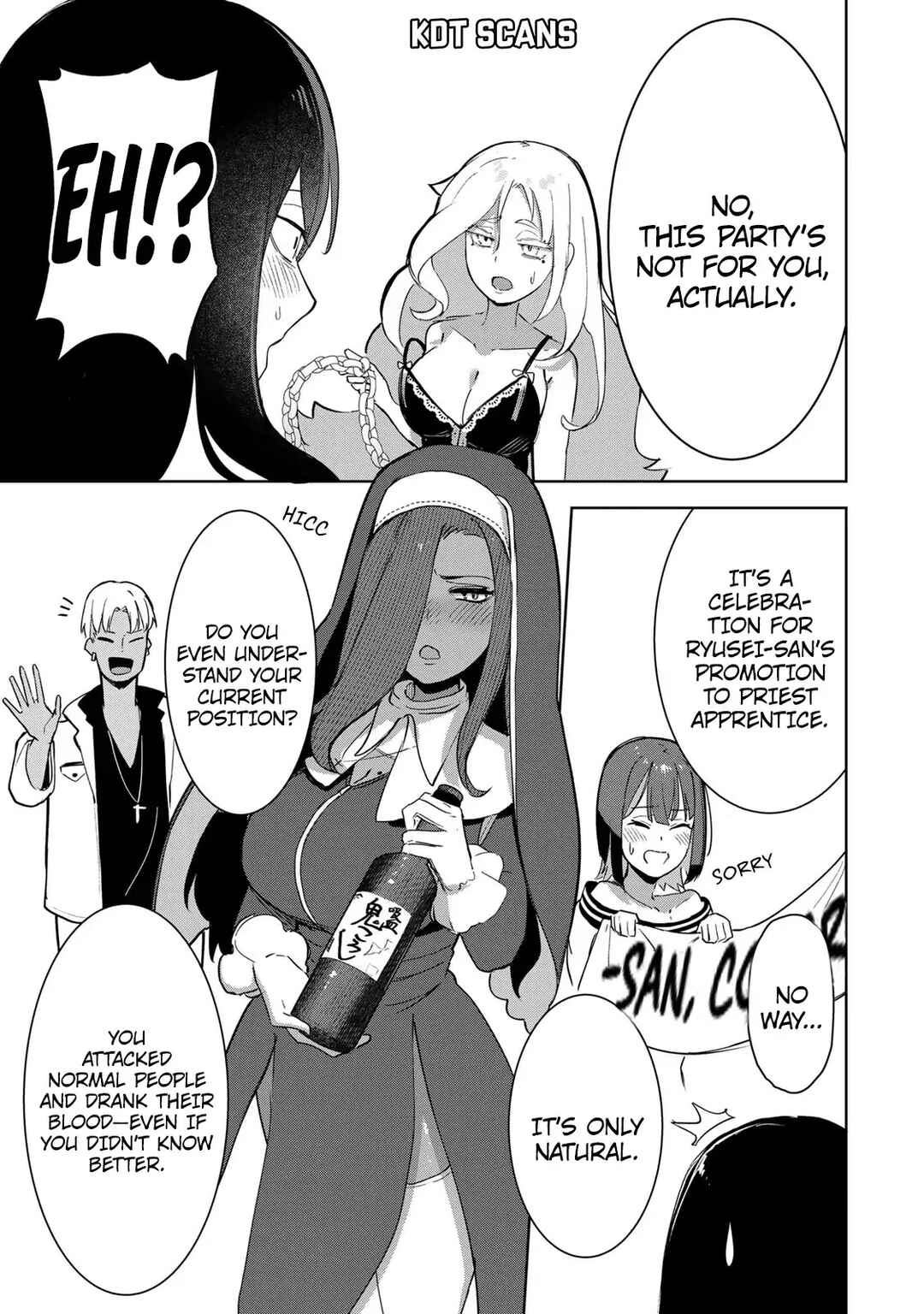 Kyuuketsuki-san wa Chitoraretai Chapter 8 - Page 4