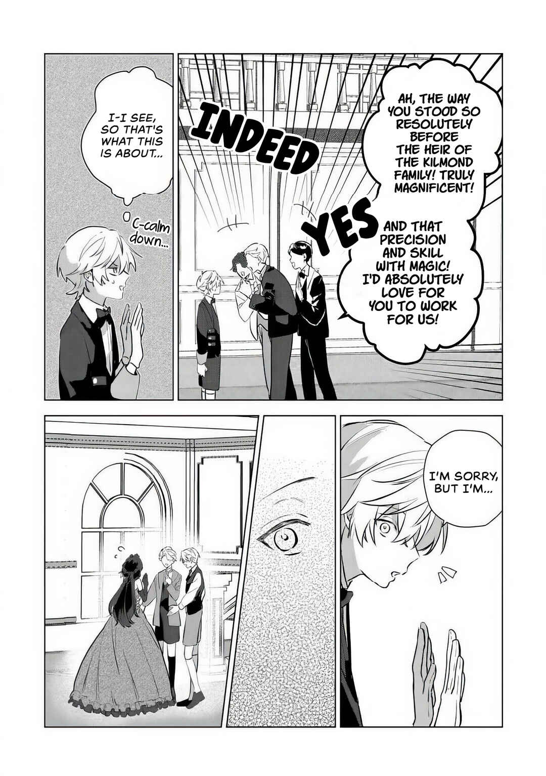Yamiochi Last Boss Reijou no Osananajimi ni Tensei Shita. Ore ga Shindara Bad End Kakutei nanode Saikyou ni Natta kedo, Mou Yamiochi "Yandereka" Shitemasen ka? Chapter 5 - Page 9