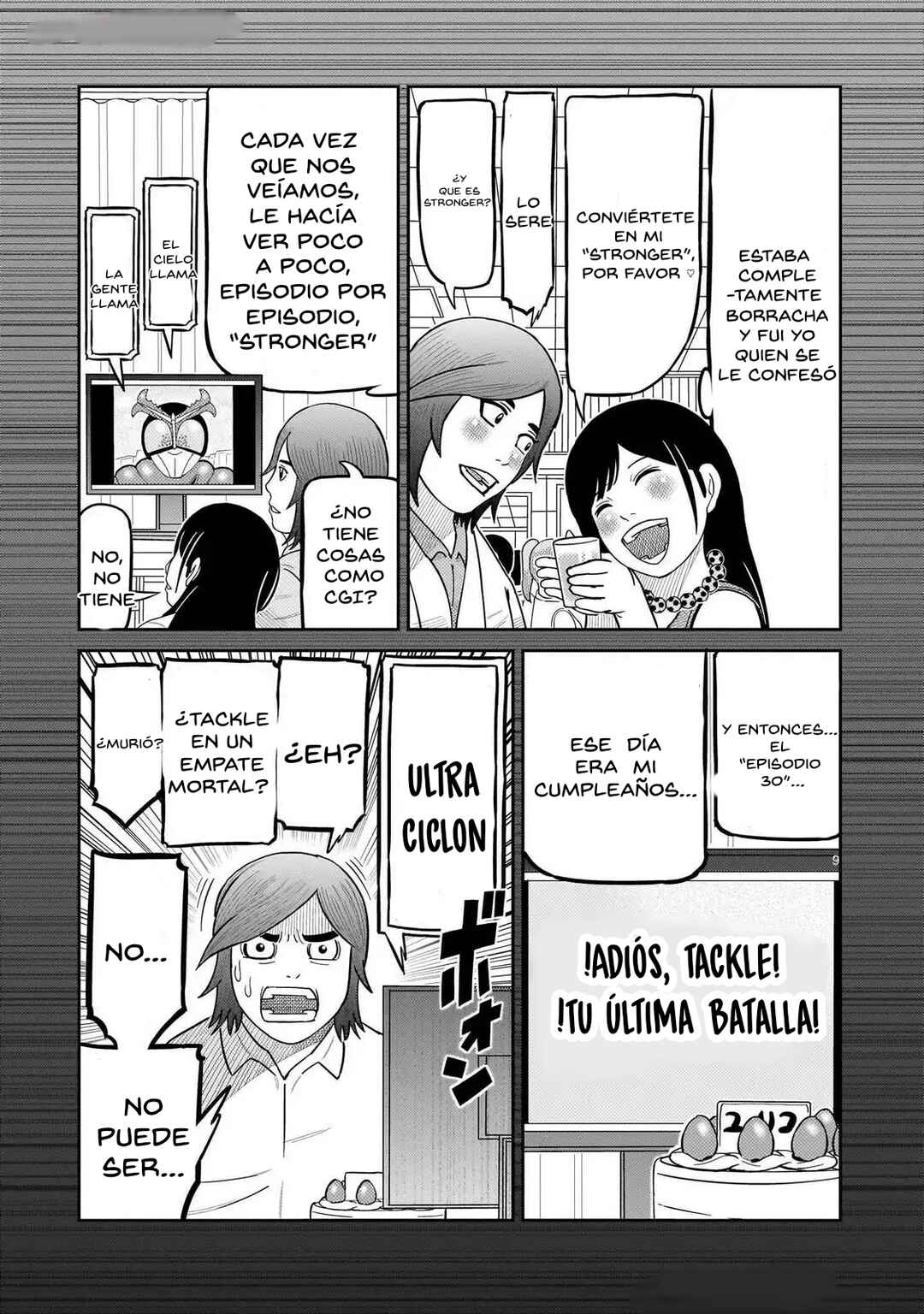 Toujima Tanzaburou wa Kamen Rider ni Naritai Chapter 45 - Page 10