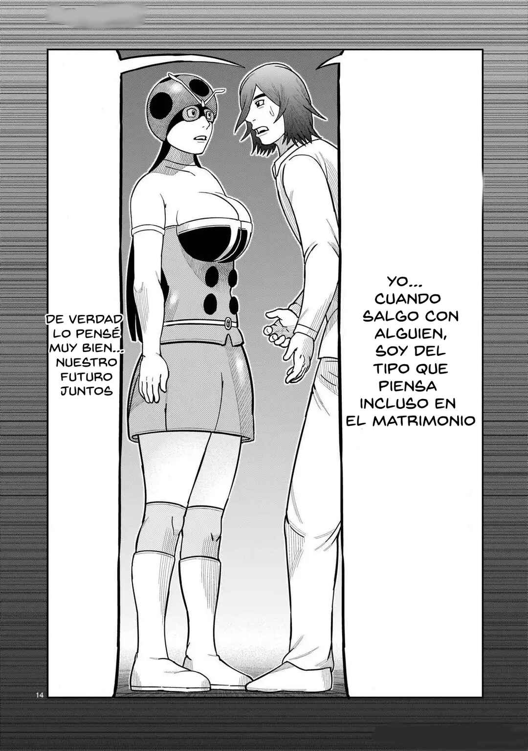 Toujima Tanzaburou wa Kamen Rider ni Naritai Chapter 45 - Page 13
