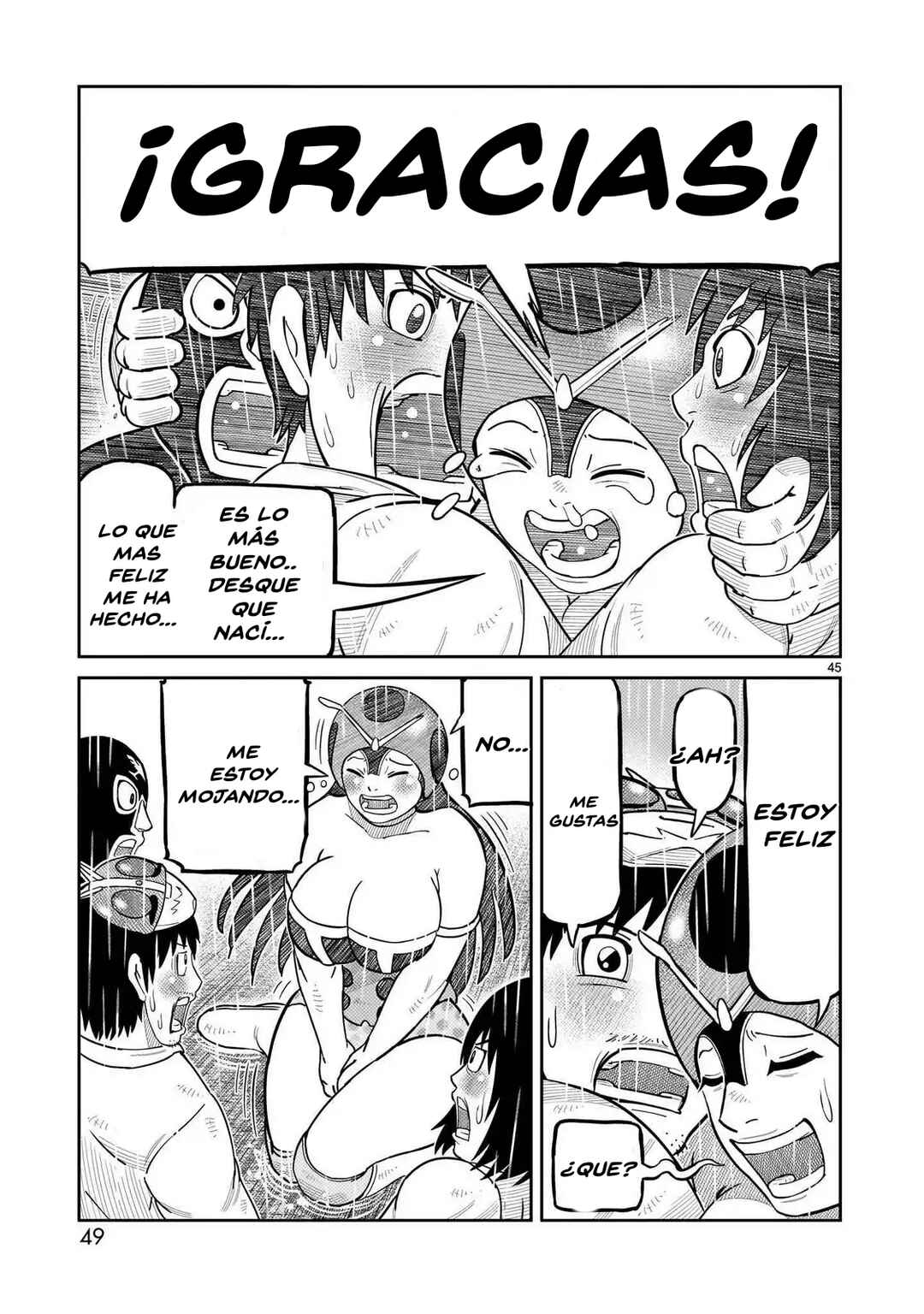 Toujima Tanzaburou wa Kamen Rider ni Naritai Chapter 45 - Page 36