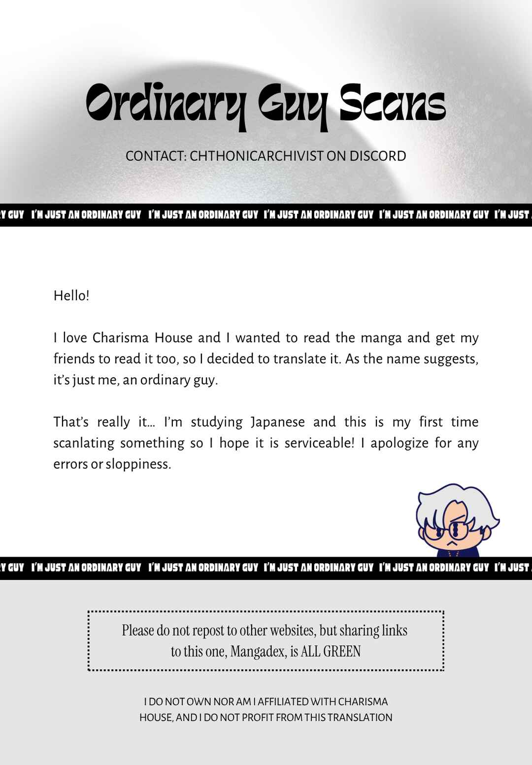 Charisma: Kyou mo Heiwa desu Chapter 4 - Page 11