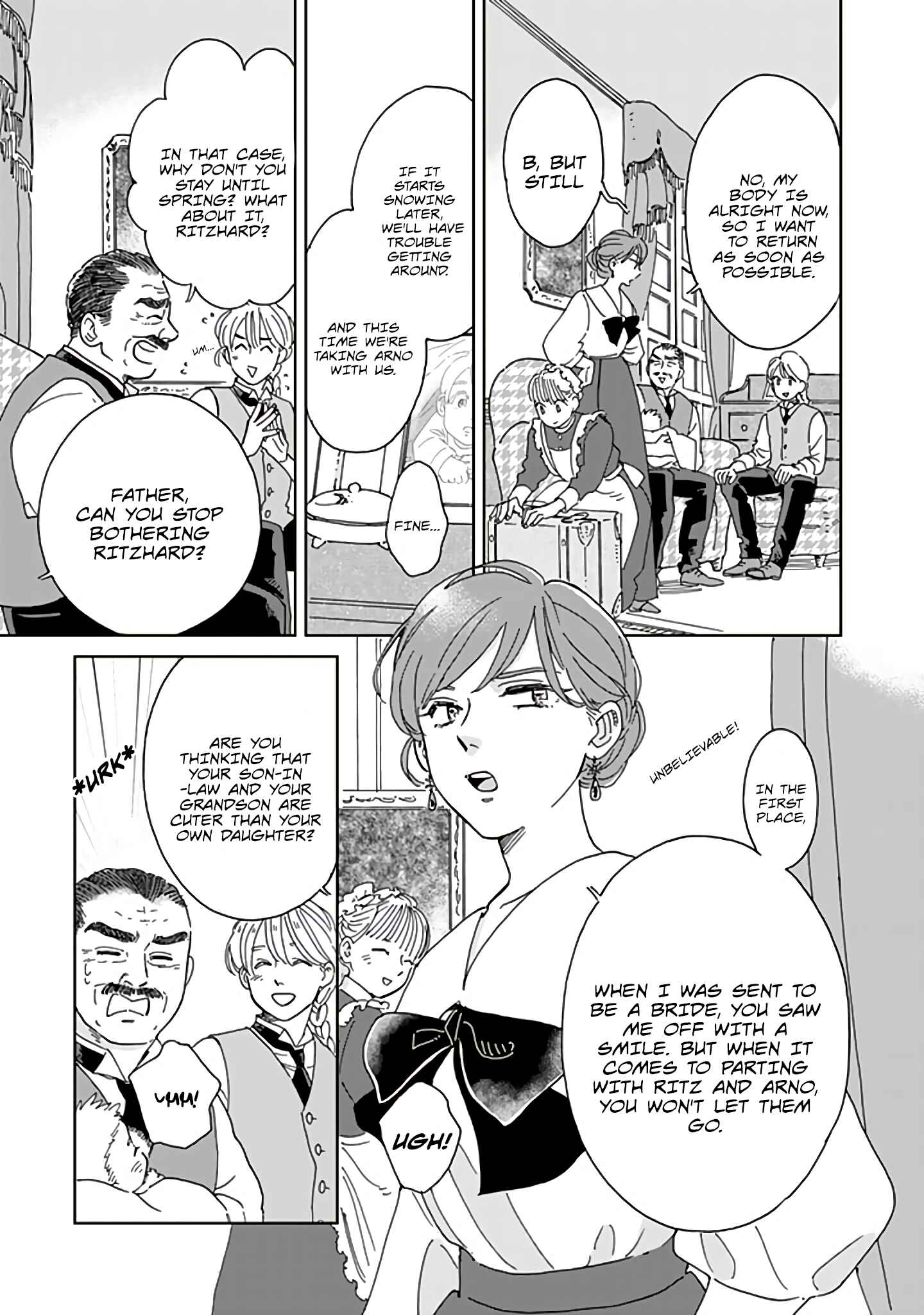 Hokuo Kizoku to Moukinzuma no Yukiguni Karigurashi Chapter 63 - Page 3