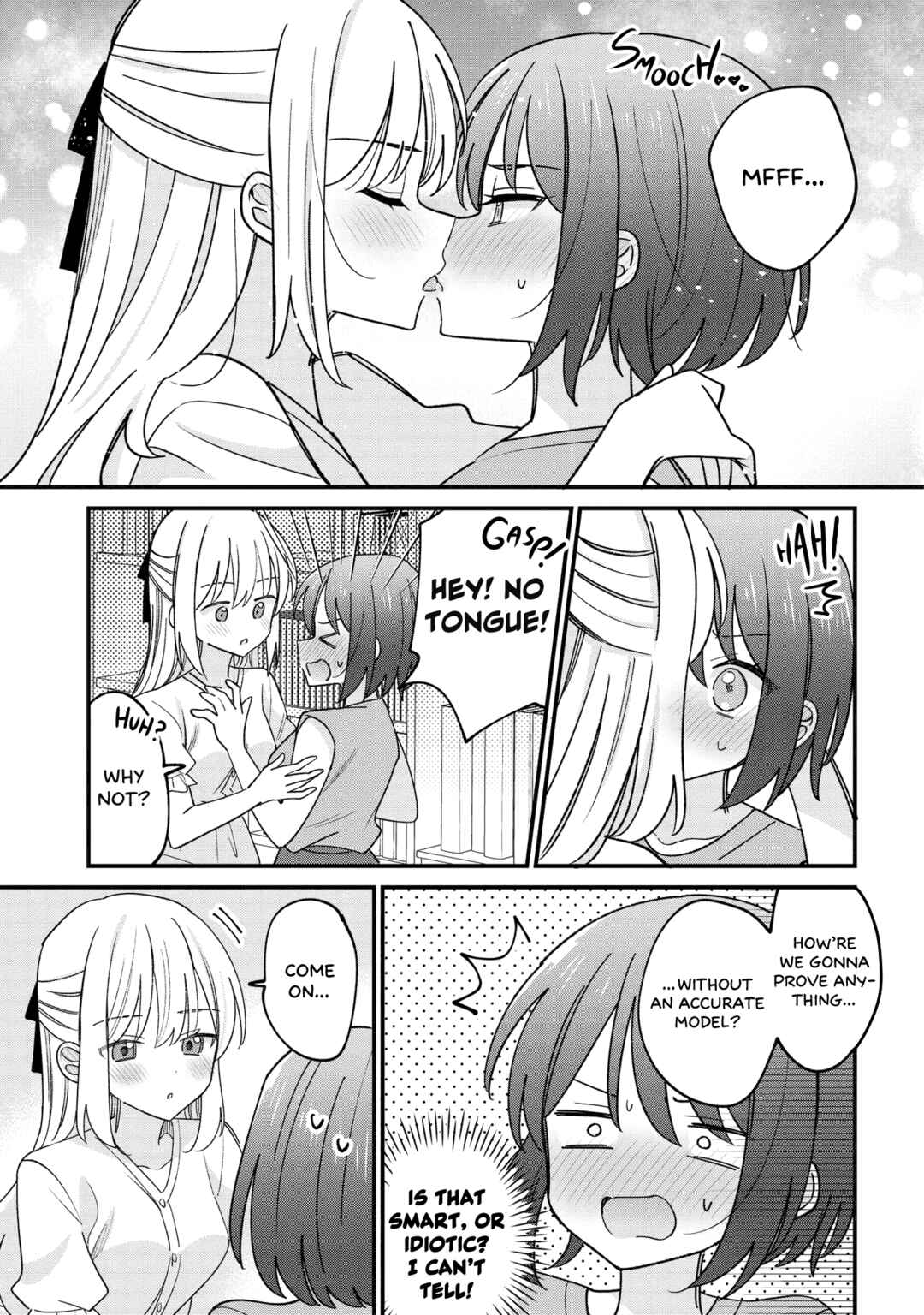 Kao dake yoi Classmate ga, Yatara to Guigui Kuru Yuri no Hanashi. Chapter 2.1 - Page 1