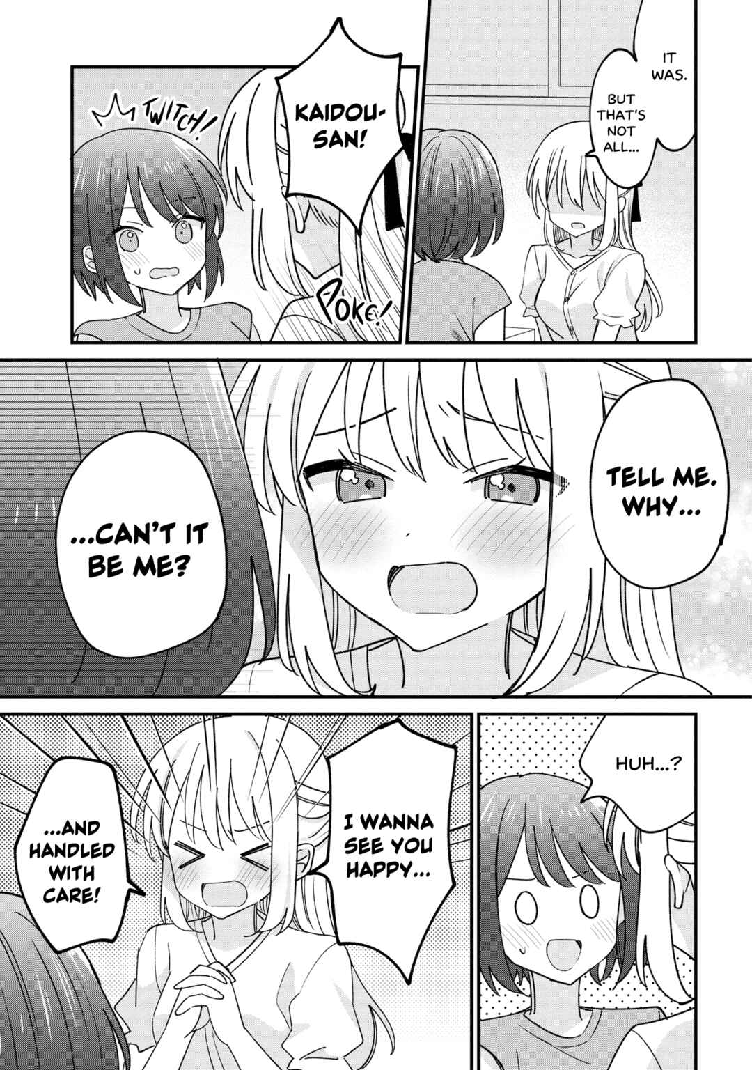 Kao dake yoi Classmate ga, Yatara to Guigui Kuru Yuri no Hanashi. Chapter 2.1 - Page 11