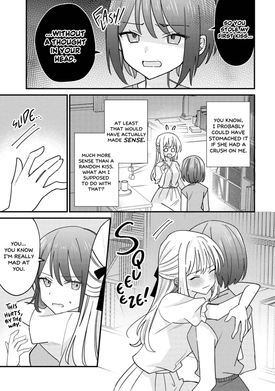 Kao dake yoi Classmate ga, Yatara to Guigui Kuru Yuri no Hanashi. Chapter 2.1 - Page 9