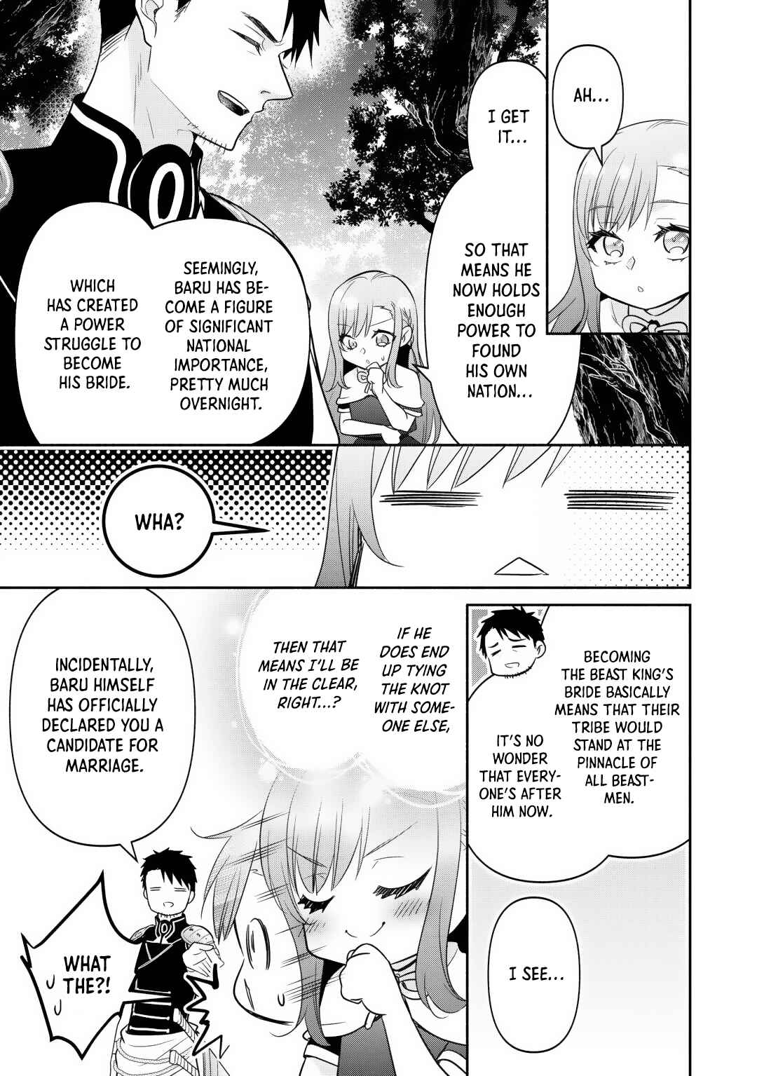 Tensei Youjo.: Shinjuu to Ouji to, Saikyou no Oji-san Youhei-dan no Naka de Ikiru Chapter 23 - Page 20