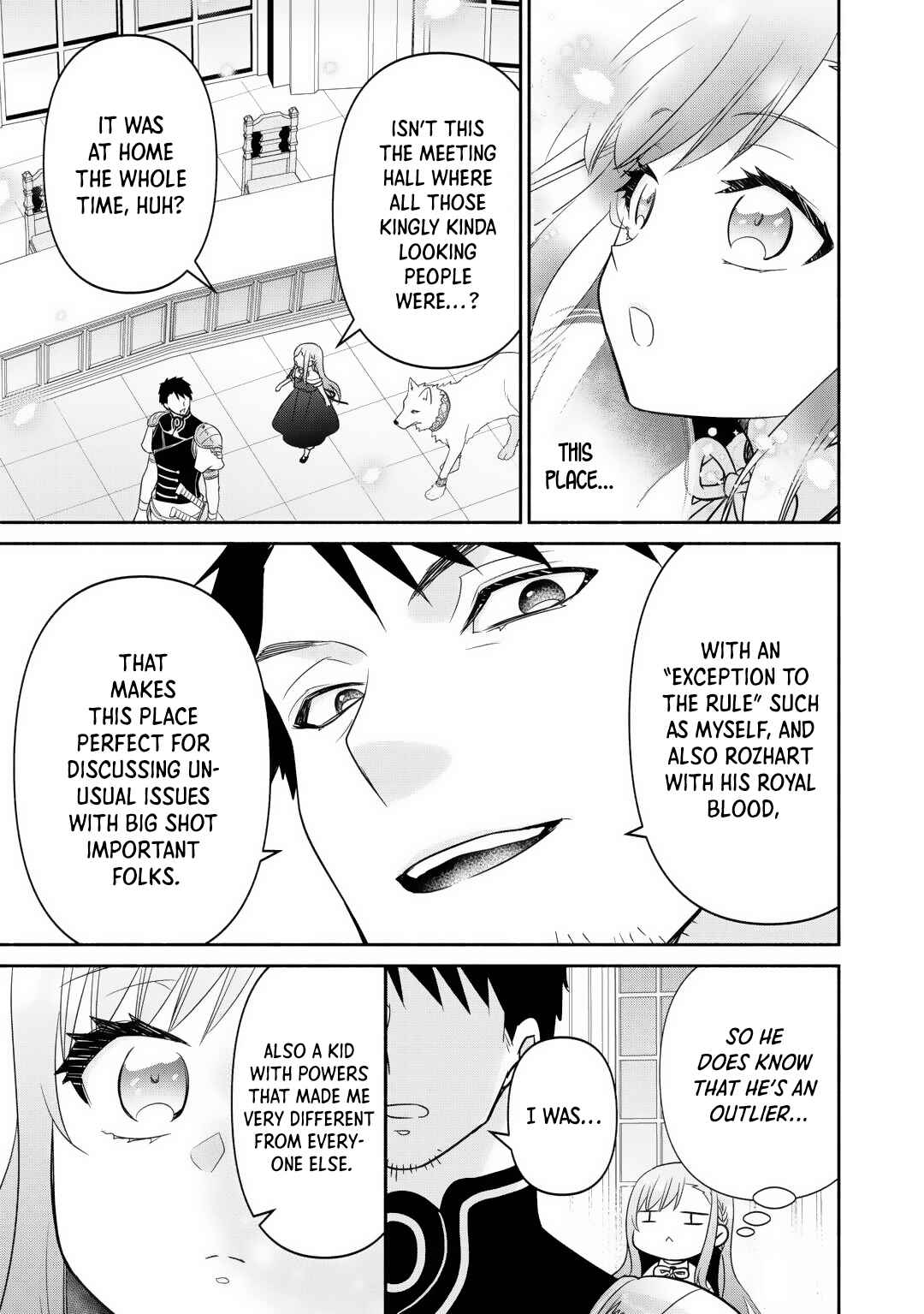 Tensei Youjo.: Shinjuu to Ouji to, Saikyou no Oji-san Youhei-dan no Naka de Ikiru Chapter 23 - Page 22