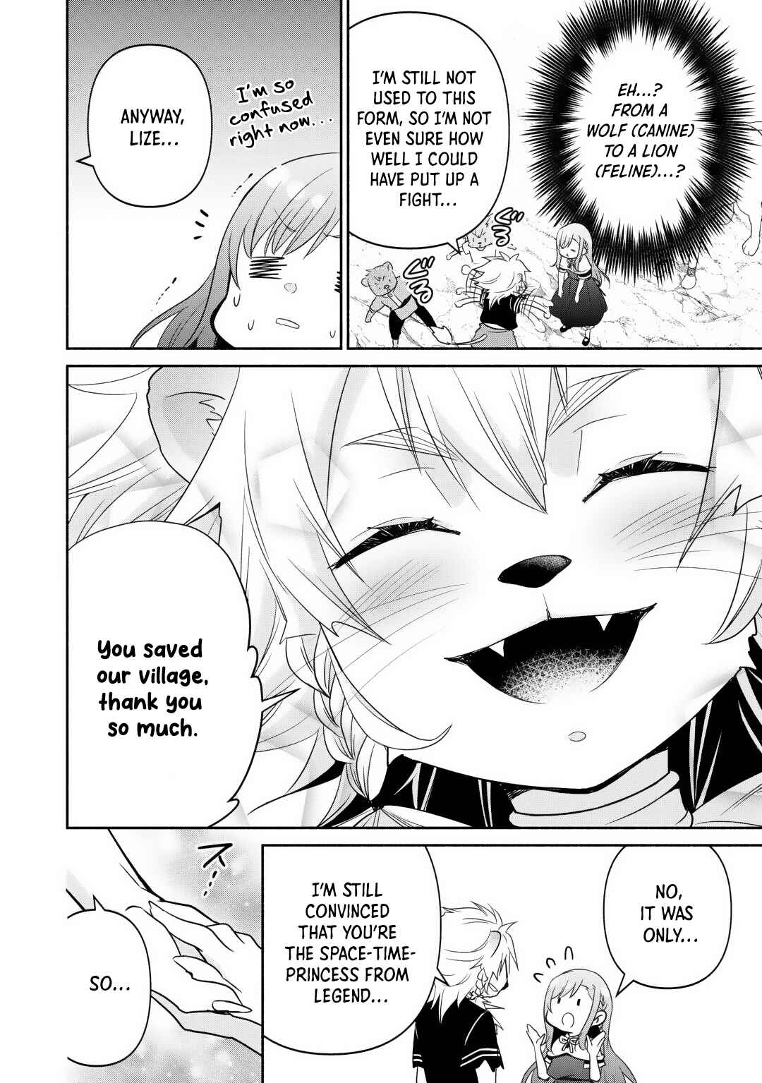 Tensei Youjo.: Shinjuu to Ouji to, Saikyou no Oji-san Youhei-dan no Naka de Ikiru Chapter 23 - Page 7