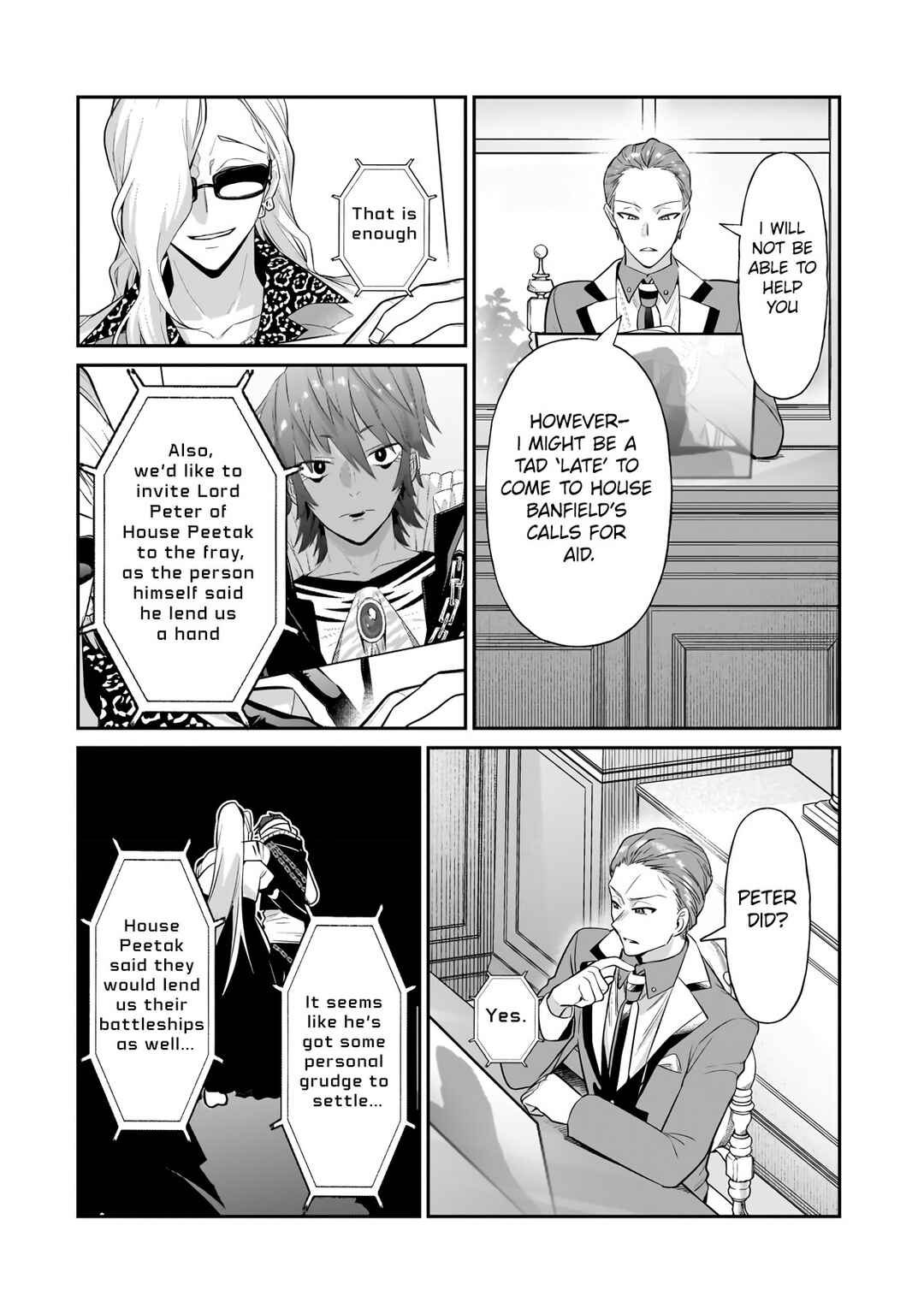 Ore wa Seikan Kokka no Akutoku Ryoushu! Chapter 20.1 - Page 6