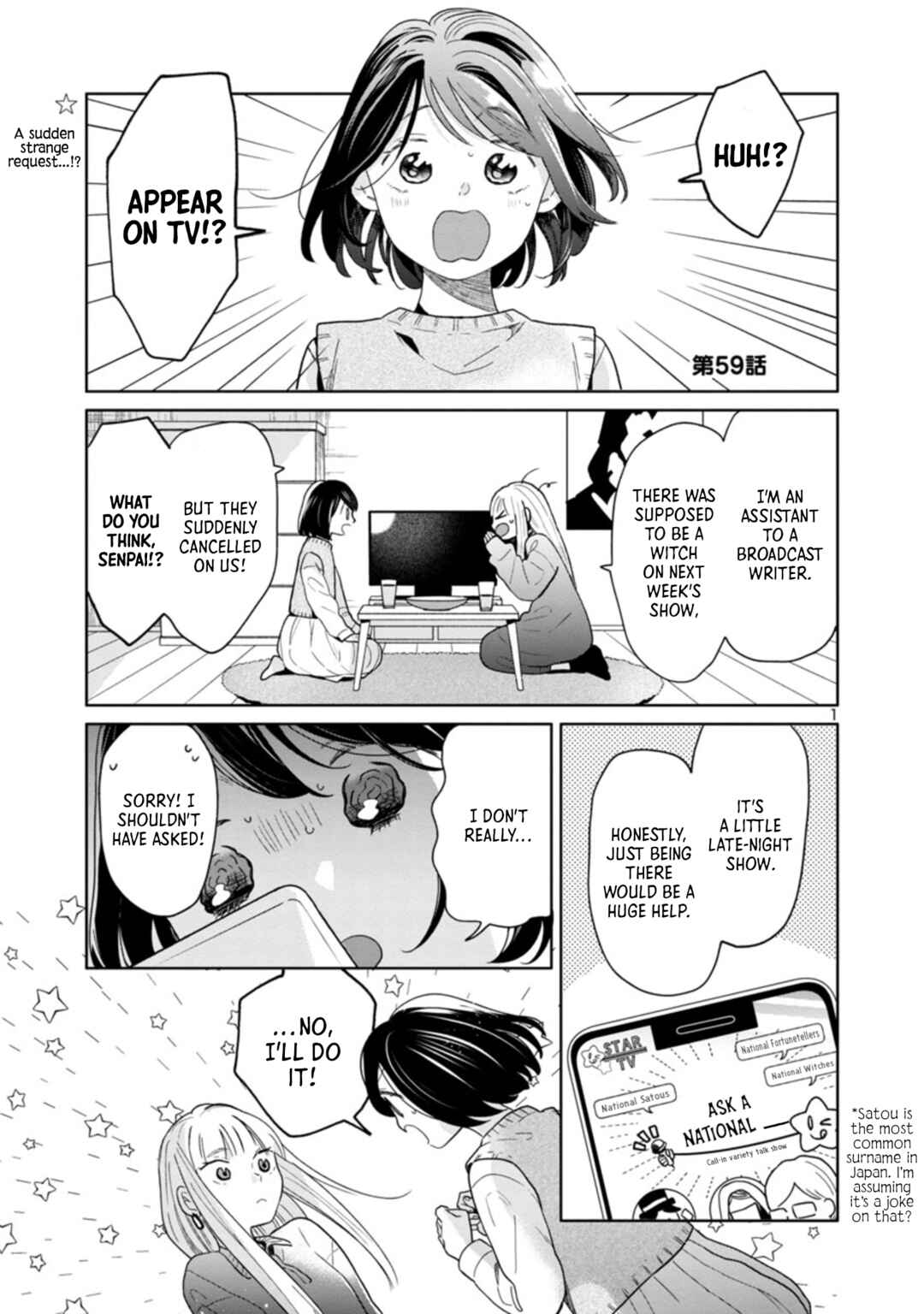 Majo-senpai Nippou Chapter 59 - Page 1