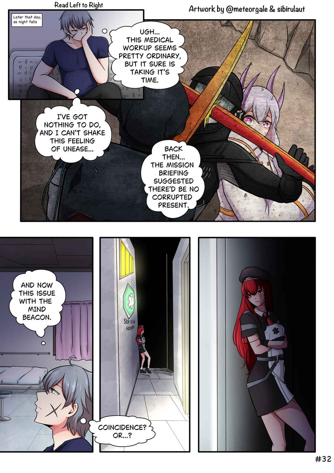 Punishing: Gray Raven — In Sync with You Chapter 32 - Page 1