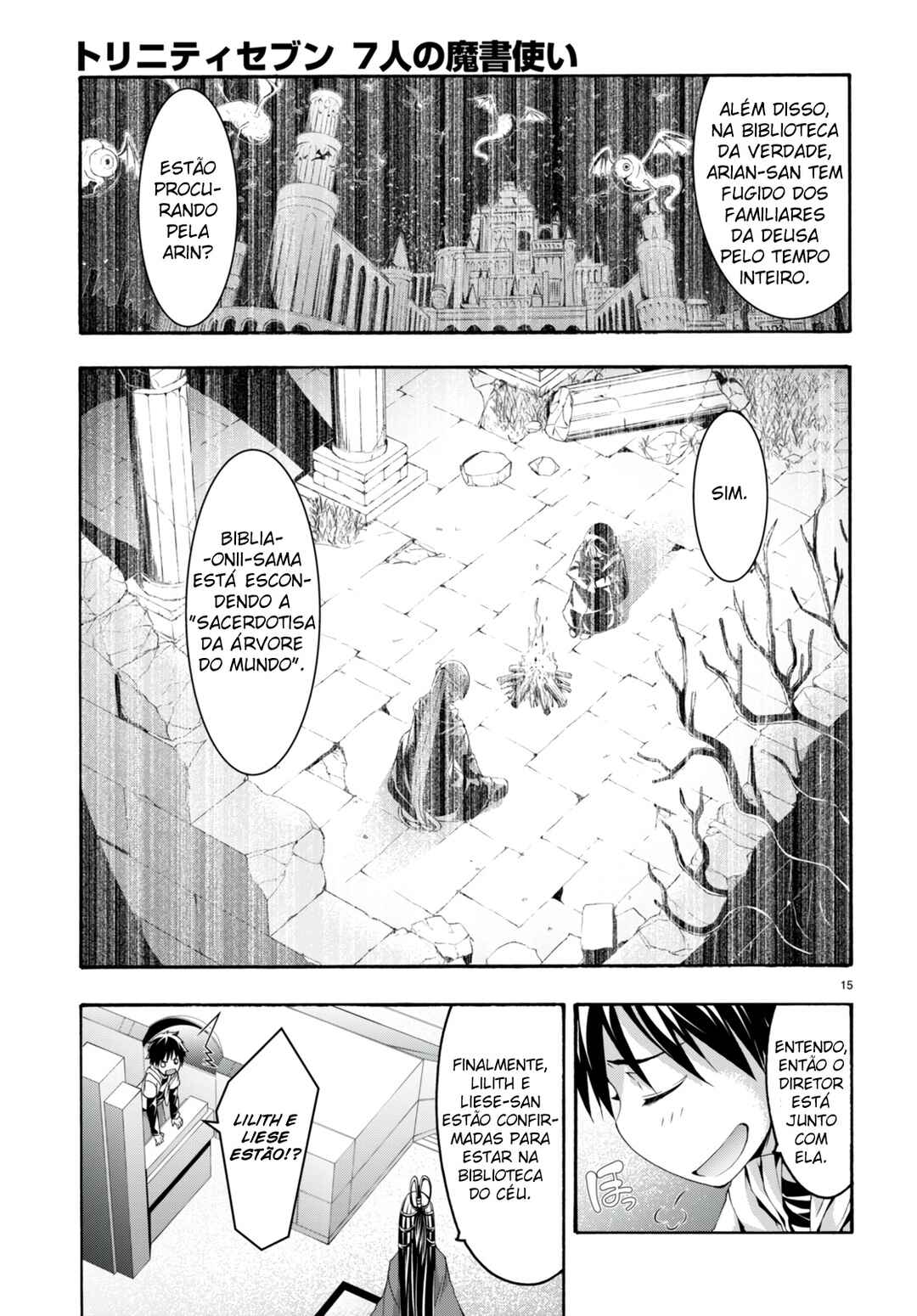 Trinity Seven - 7-Nin no Masho Tsukai Chapter 133 - Page 16