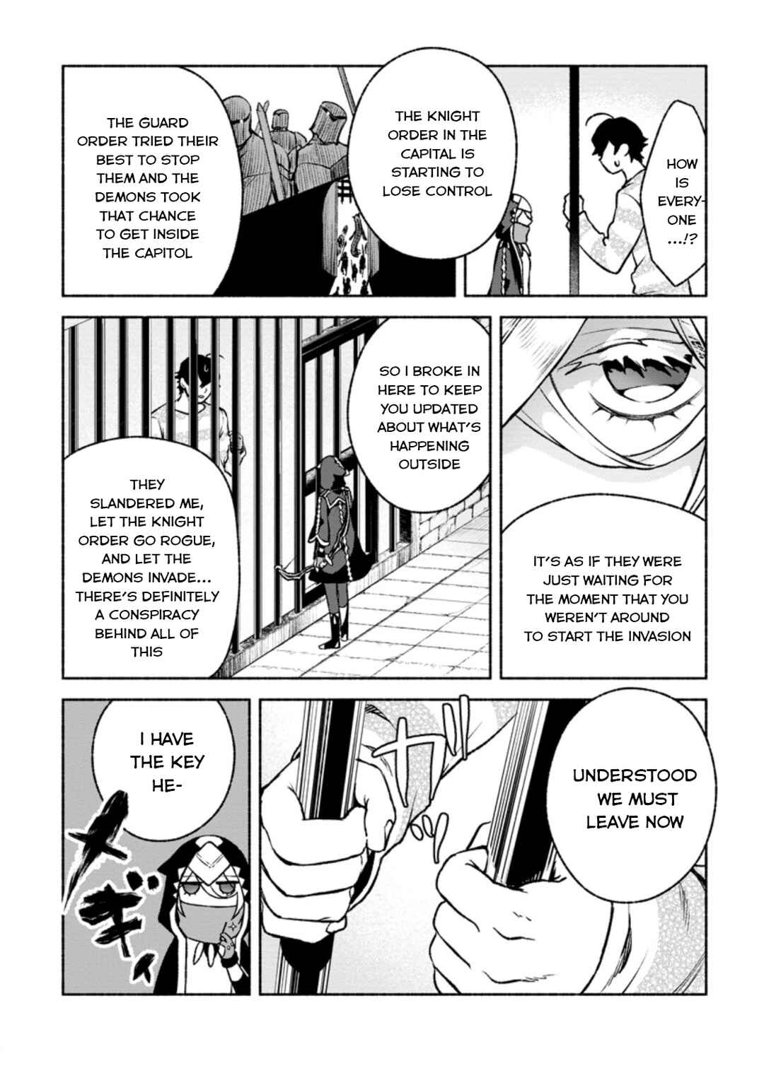 Sono Monban, Saikyou ni Tsuki: Tsuihou Sareta Bougyoryoku 9999 no Senshi, Outo no Monban to shite Musou Suru Chapter 18 - Page 25