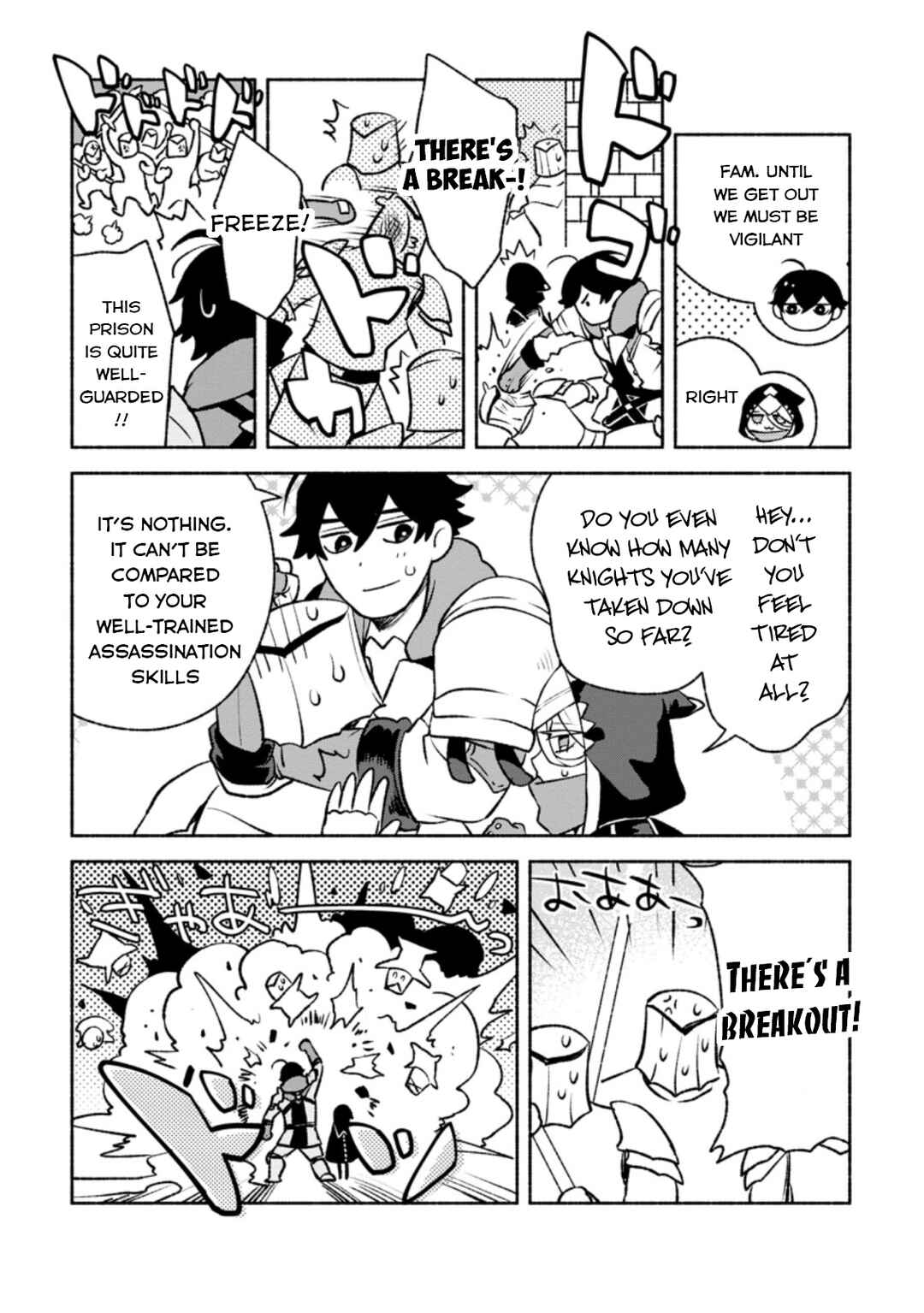 Sono Monban, Saikyou ni Tsuki: Tsuihou Sareta Bougyoryoku 9999 no Senshi, Outo no Monban to shite Musou Suru Chapter 18 - Page 28