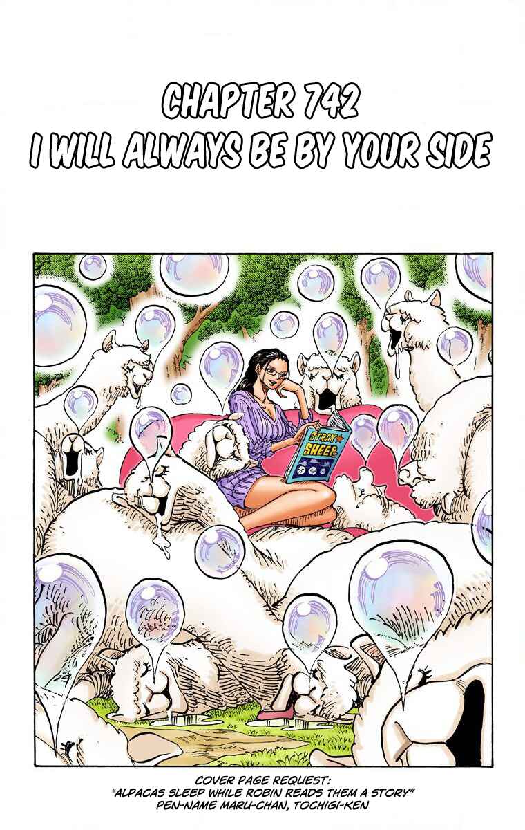 One Piece (Official Colored) Chapter 742 - Page 2