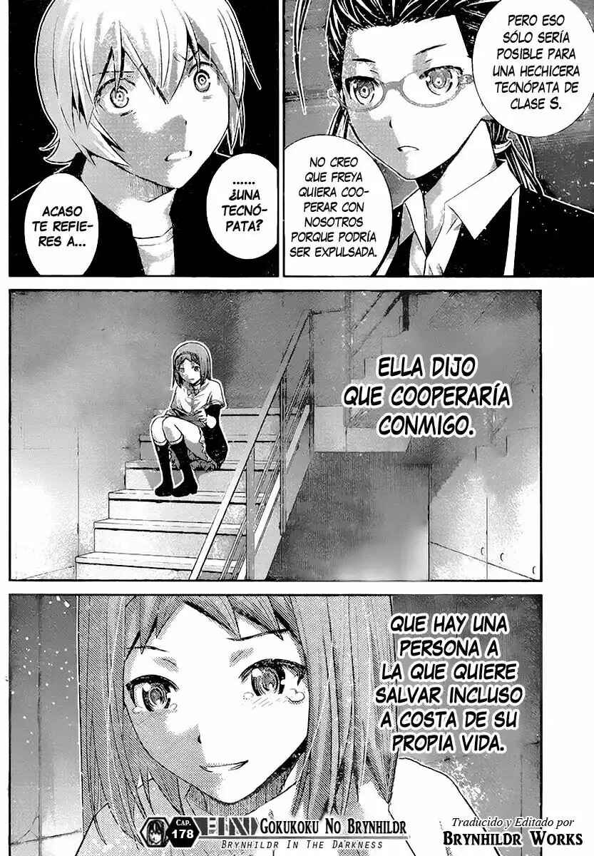 Gokukoku no Brynhildr Chapter 178 - Page 21
