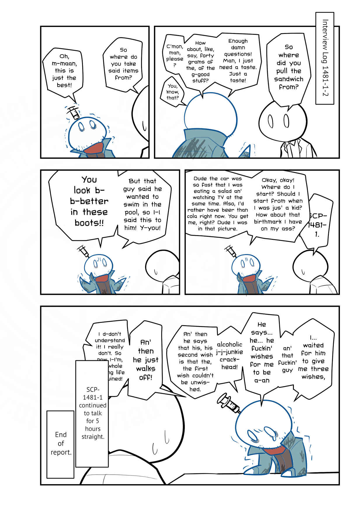 SCP o Zakkuri Shoukai Chapter 133 - Page 5
