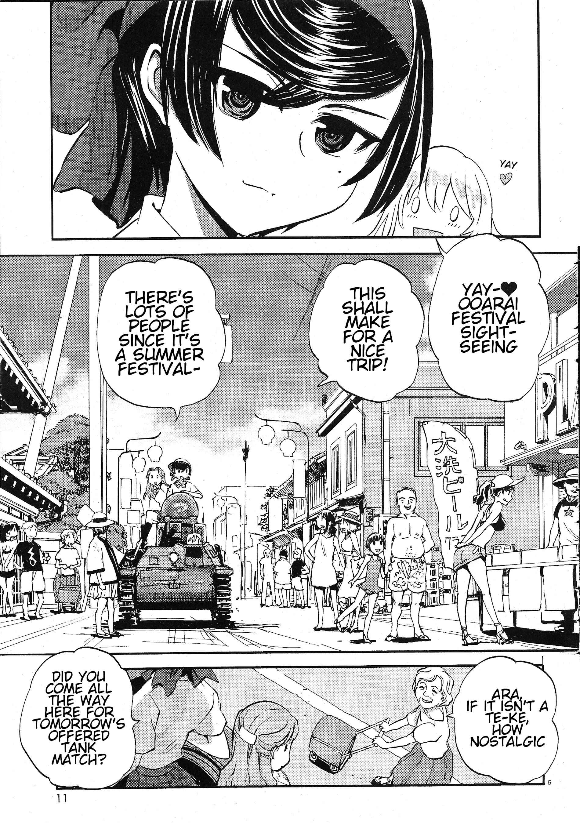 Girls und Panzer: Ribbon no Musha Chapter 9 - Page 9