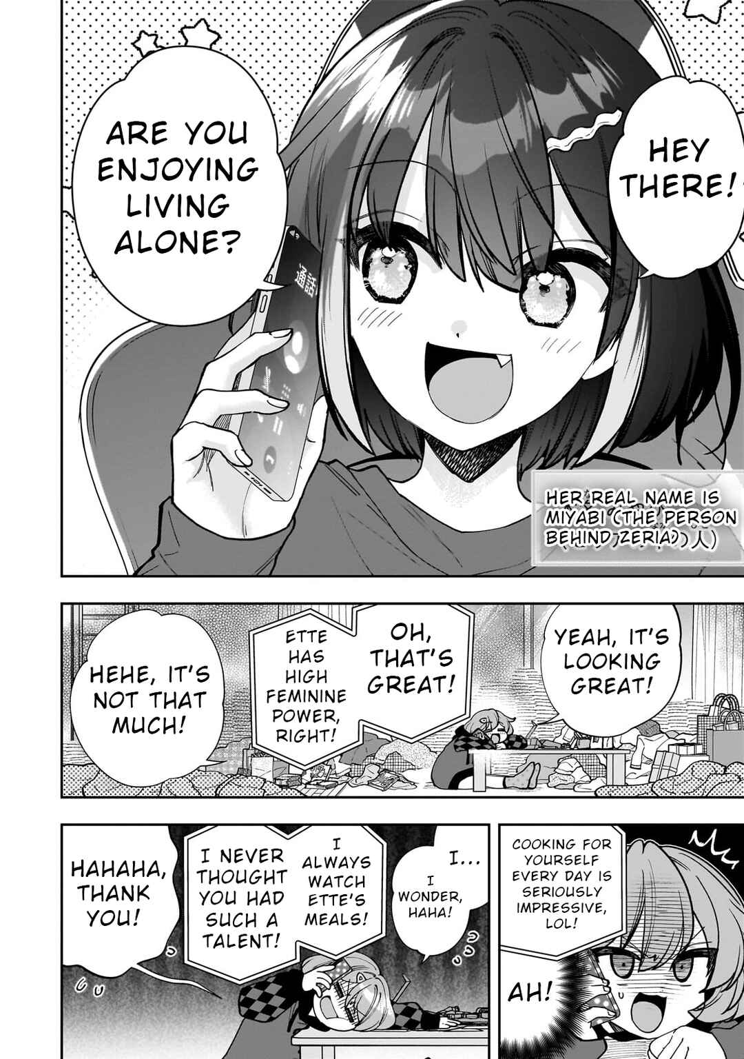 Net no "Oshi" to Real no "Oshi" ga Tonari ni Hikkoshite Kita Chapter 10 - Page 16