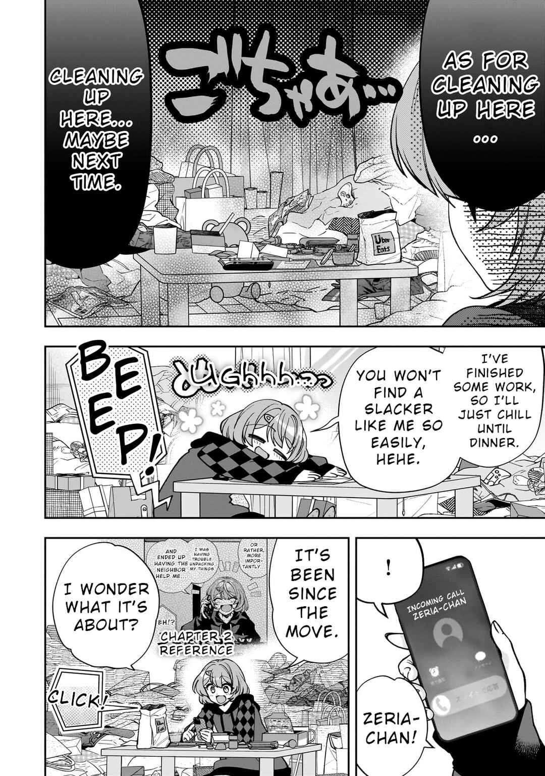Net no "Oshi" to Real no "Oshi" ga Tonari ni Hikkoshite Kita Chapter 10 - Page 2