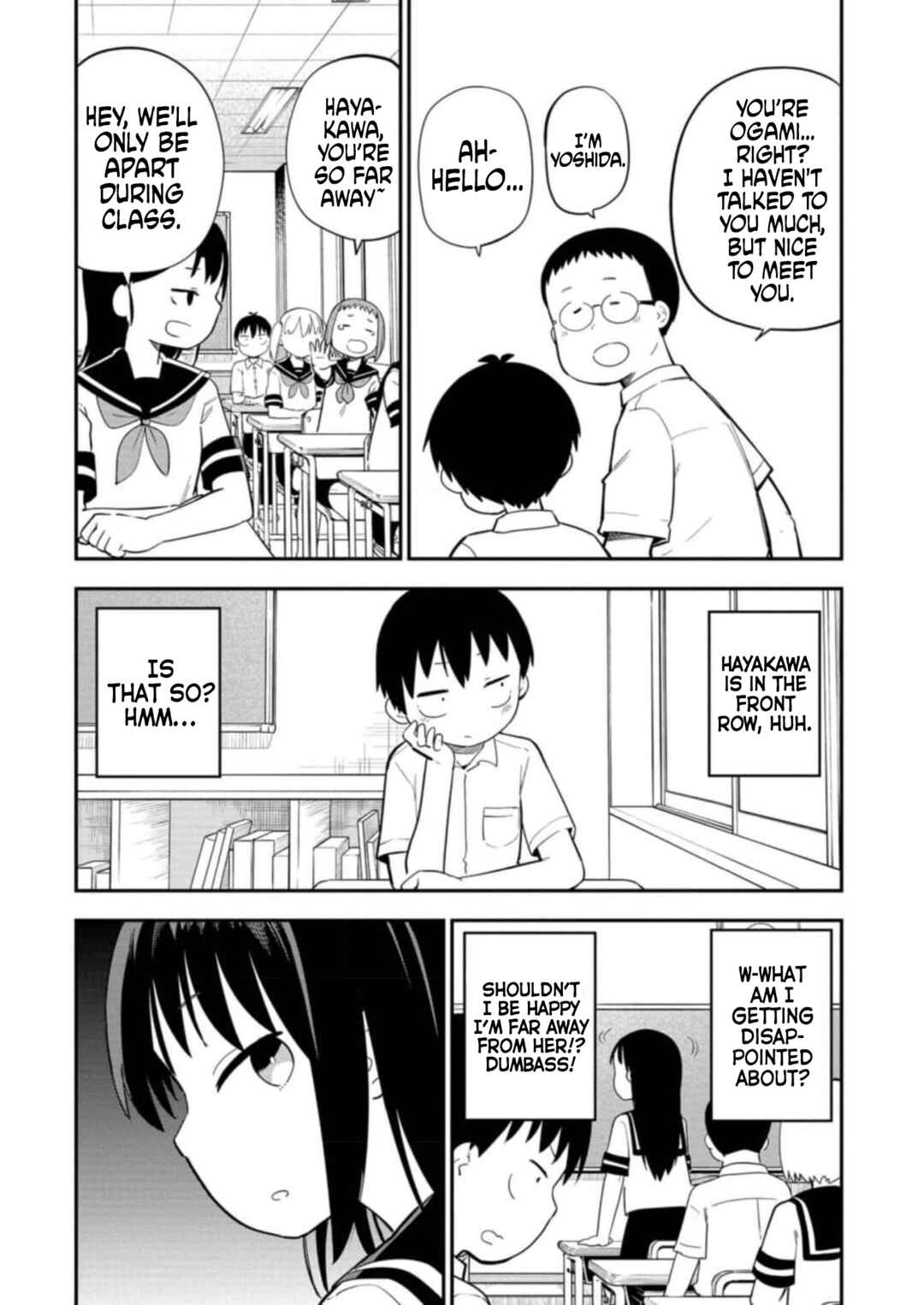 Ookami-kun wa Hayakawa-san ni Katenai Chapter 14 - Page 4