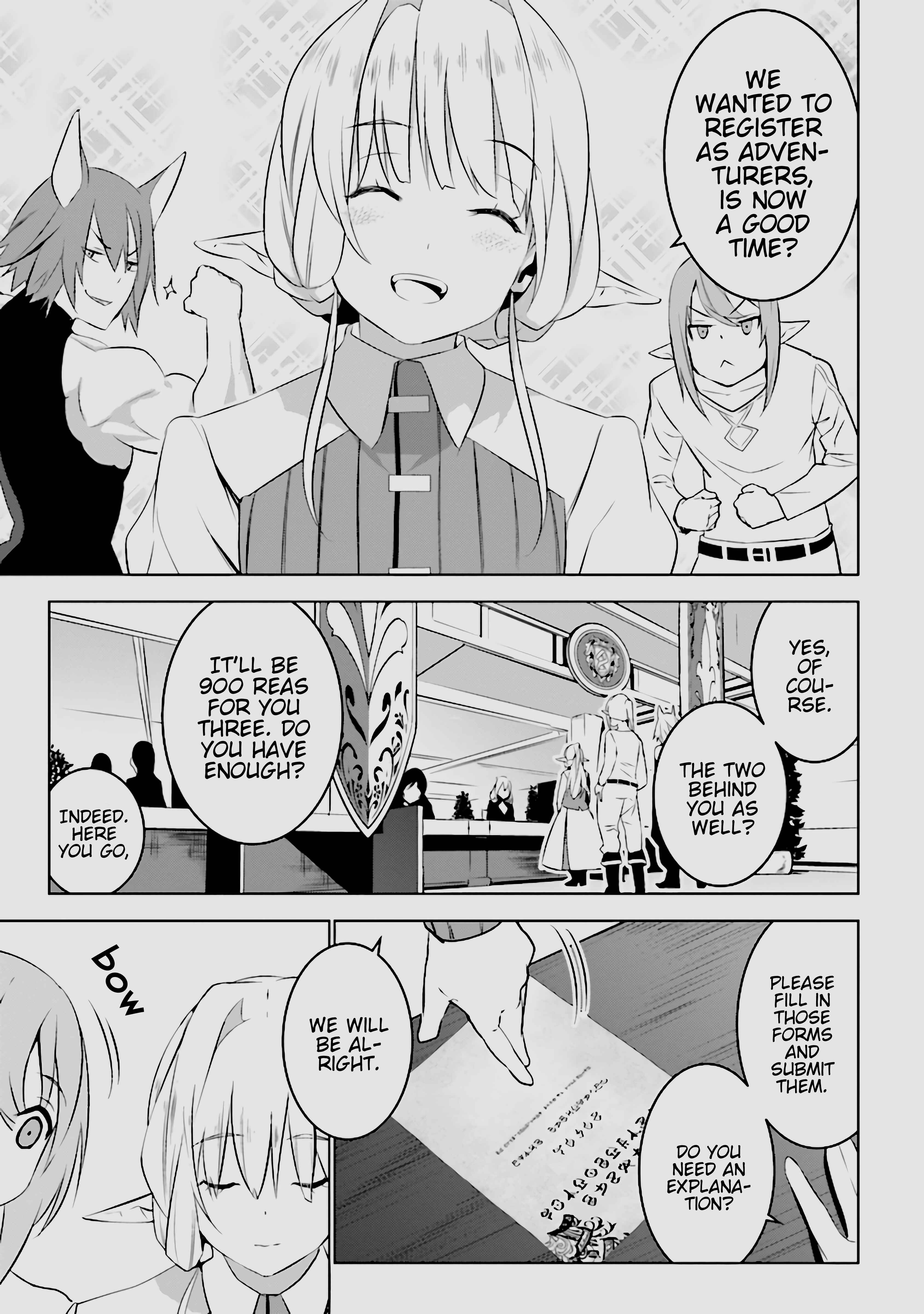 Isekai Teni, Jirai Tsuki. Chapter 4.1 - Page 8