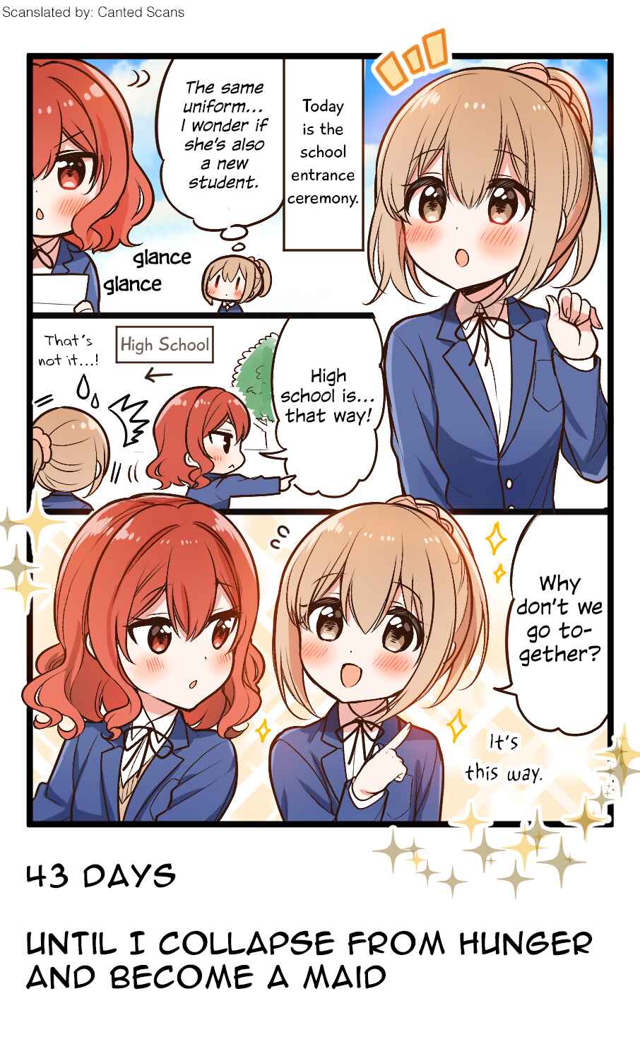 100-nichi go ni Kuufuku de Taore Maid ni Naru Onnanoko Chapter 57 - Page 1