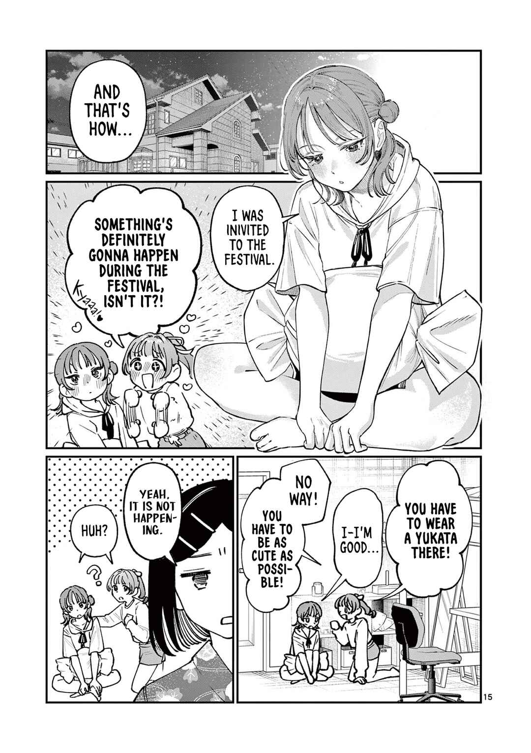 Wakaba-san Chi no Aoi Koi Chapter 37 - Page 15