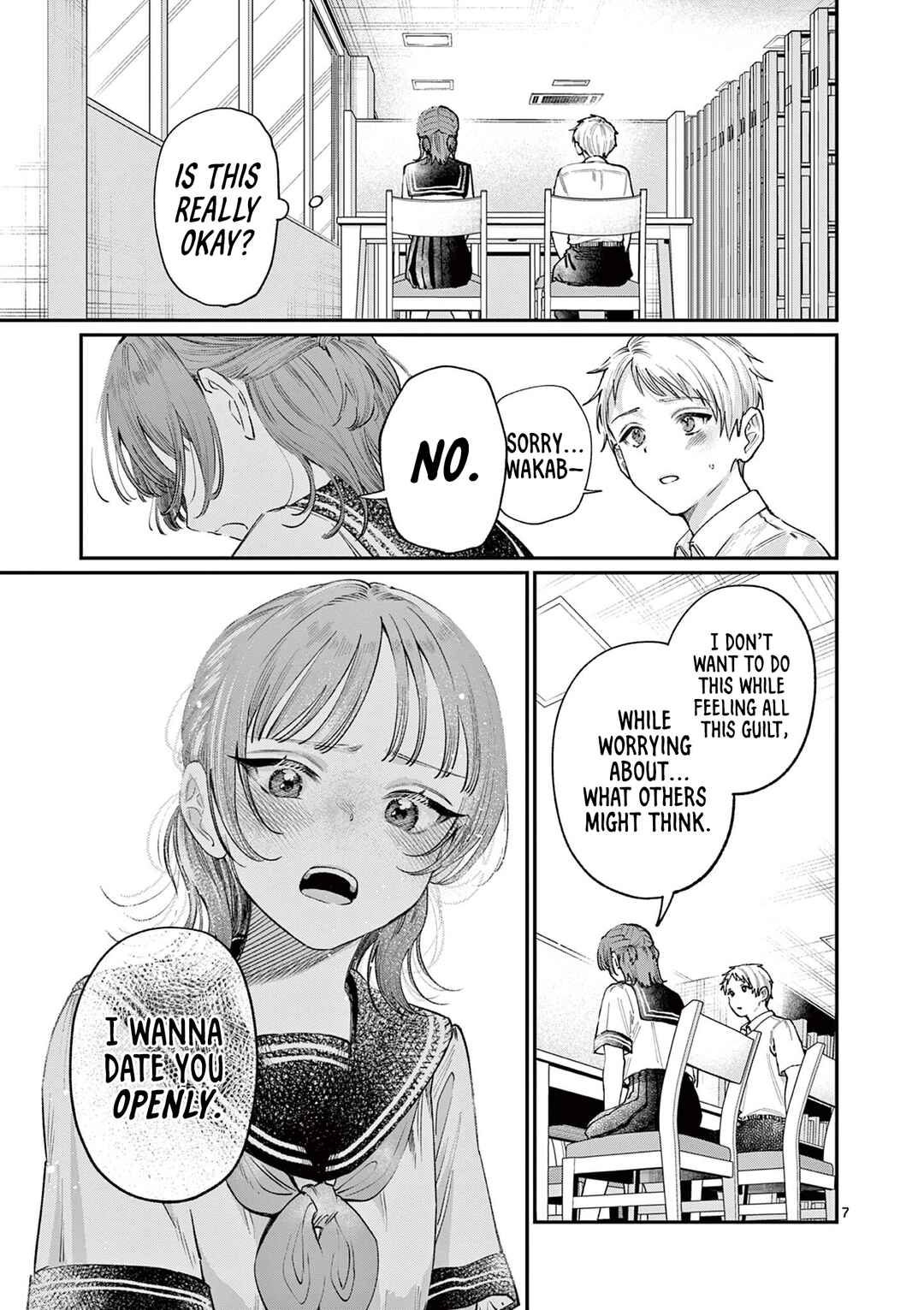 Wakaba-san Chi no Aoi Koi Chapter 37 - Page 7