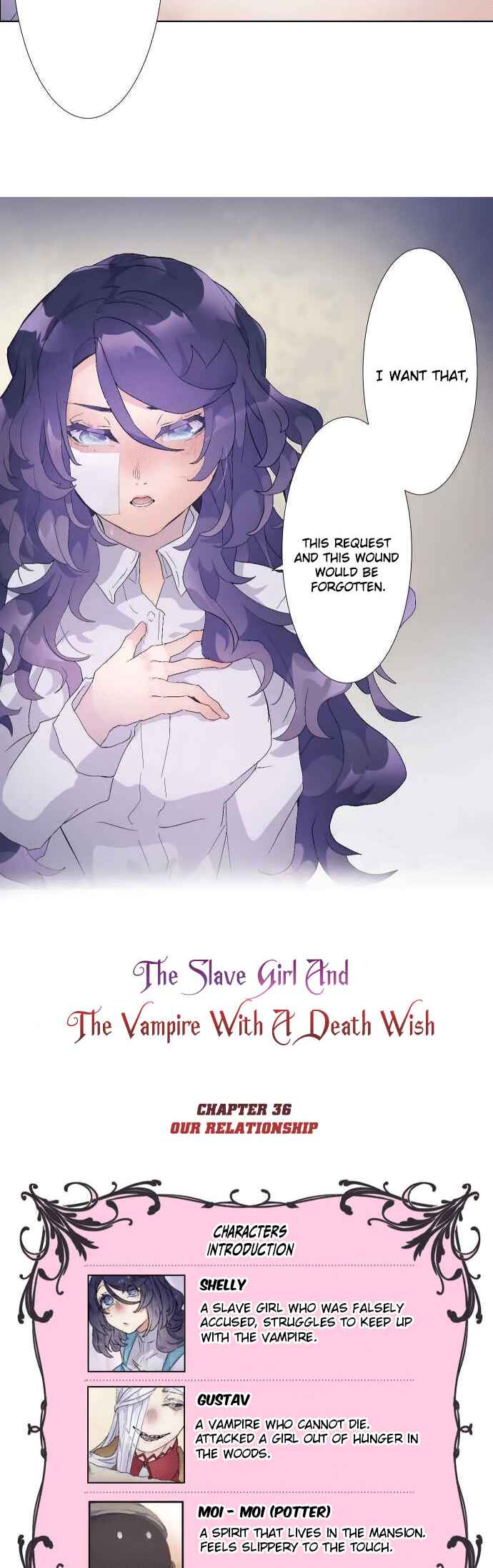 The Slave Girl and the Vampire with a Death Wish Chapter 36 - Page 3