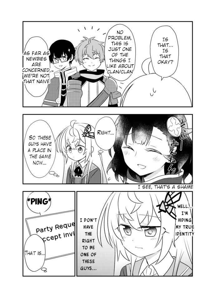 Bishoujo ni Natta kedo, Netoge Haijin Yattemasu. Chapter 8.2 - Page 17