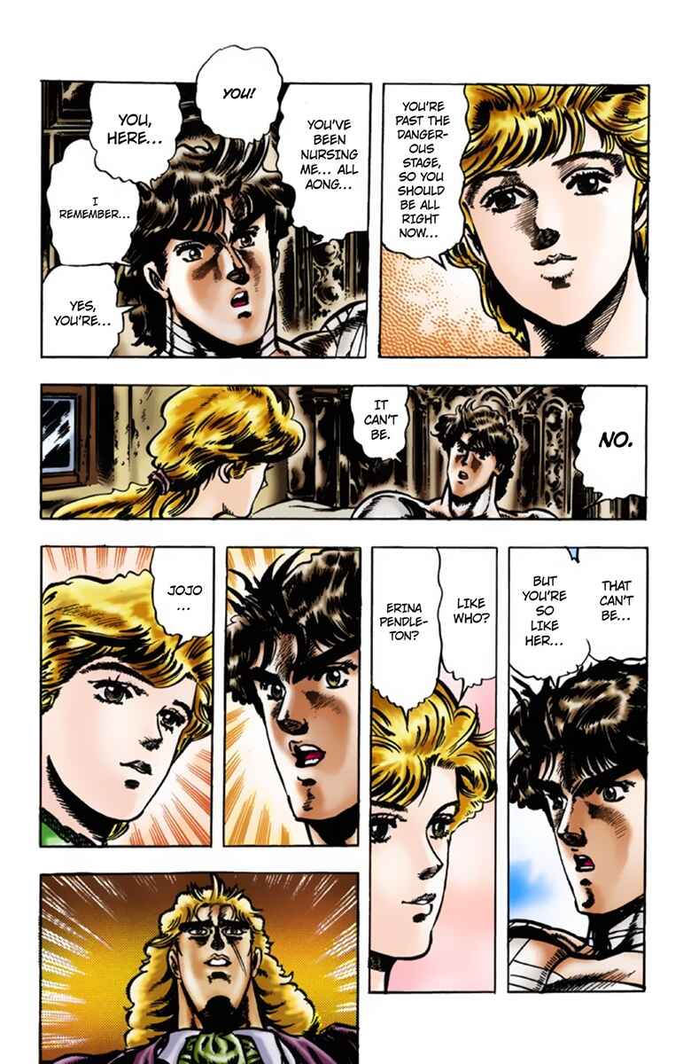 JoJo no Kimyou na Bouken: Part 1 - Phantom Blood Color-ban Chapter 17 - Page 12
