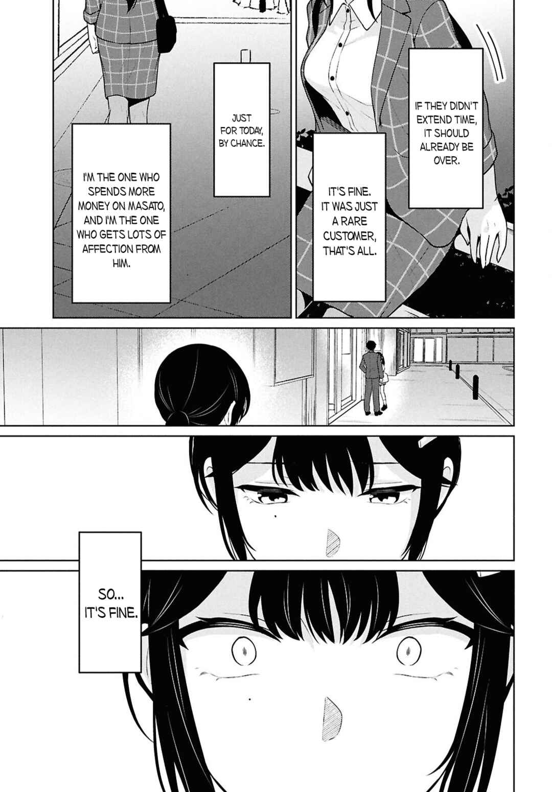 Danjo-hi 1:5 no Sekai demo Futsuu ni Ikirareru to Omotta? ~Gekiomoi Kanjou na Kanojo-tachi ga Mujikaku Danshi ni Honrou Saretara~ Chapter 14 - Page 38
