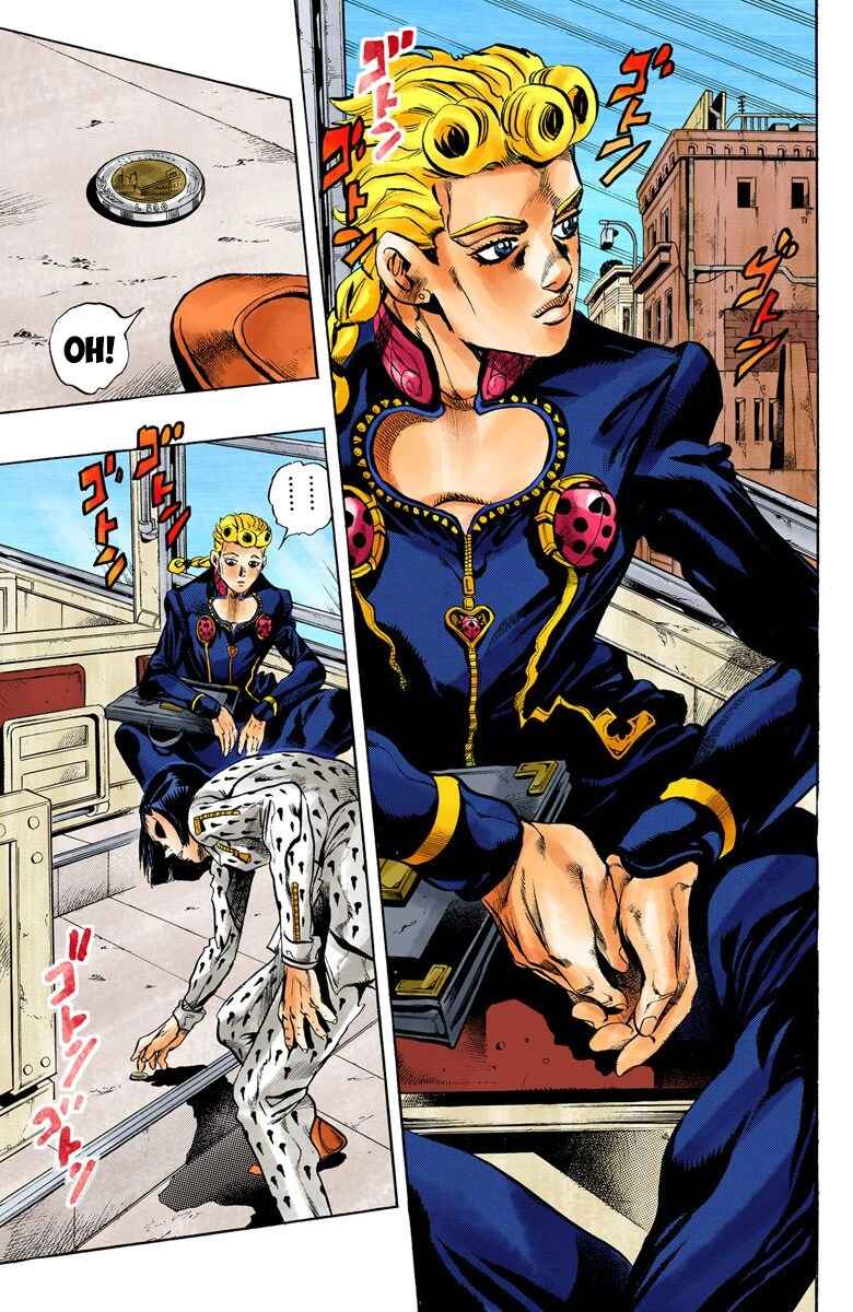JoJo no Kimyou na Bouken: Part 5 - Ougon no Kaze Color-ban Chapter 4 - Page 10