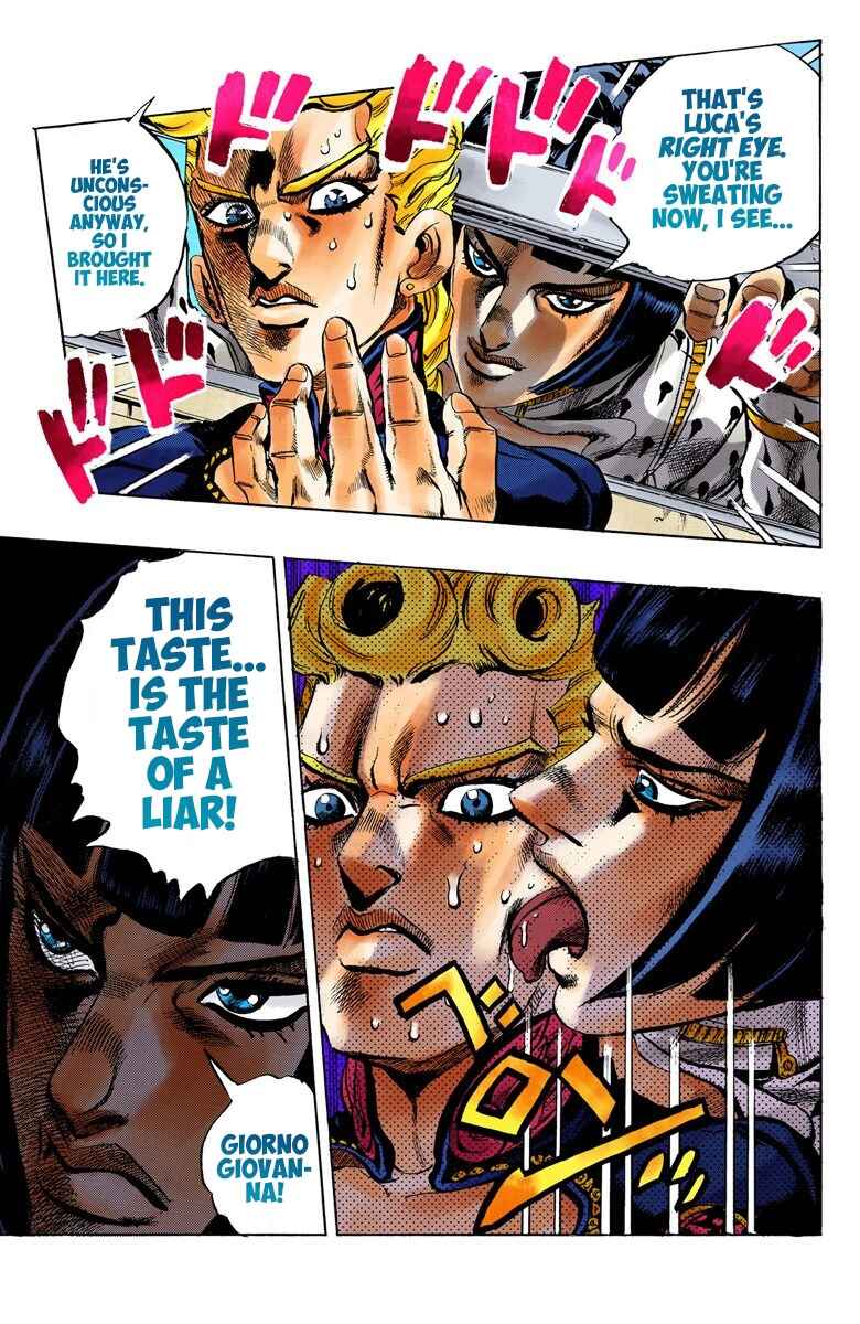JoJo no Kimyou na Bouken: Part 5 - Ougon no Kaze Color-ban Chapter 4 - Page 20