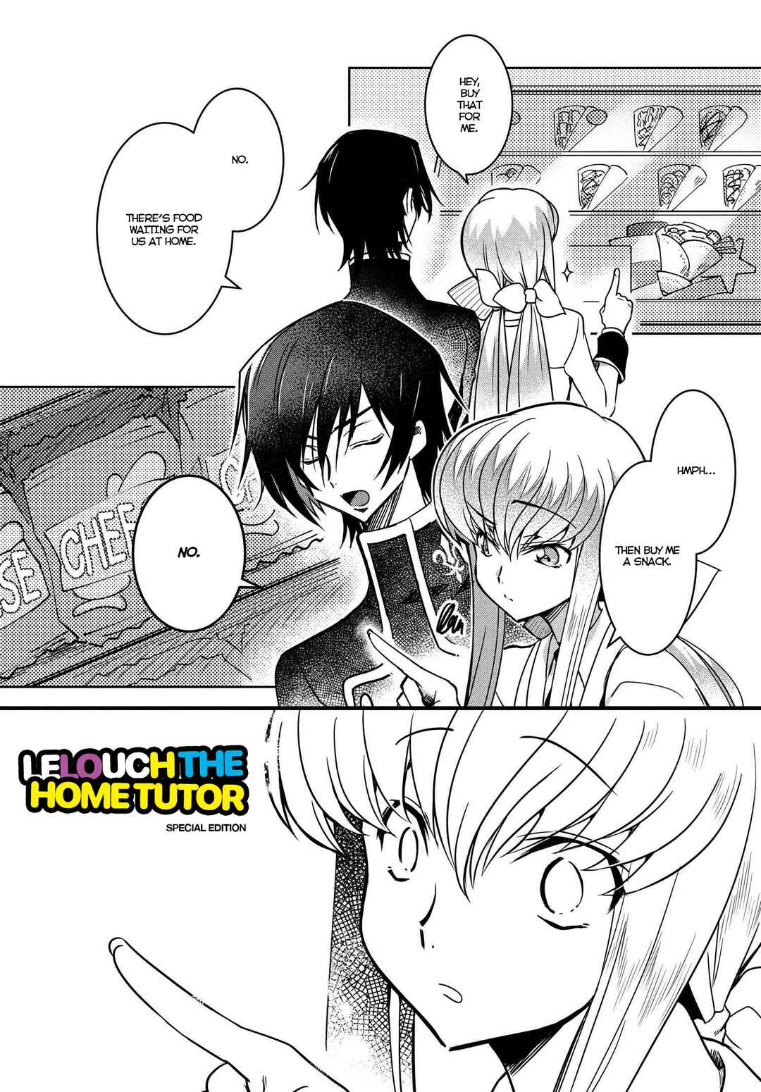 Code Geass: Lelouch The Private Home Tutor Chapter 10.5 - Page 1