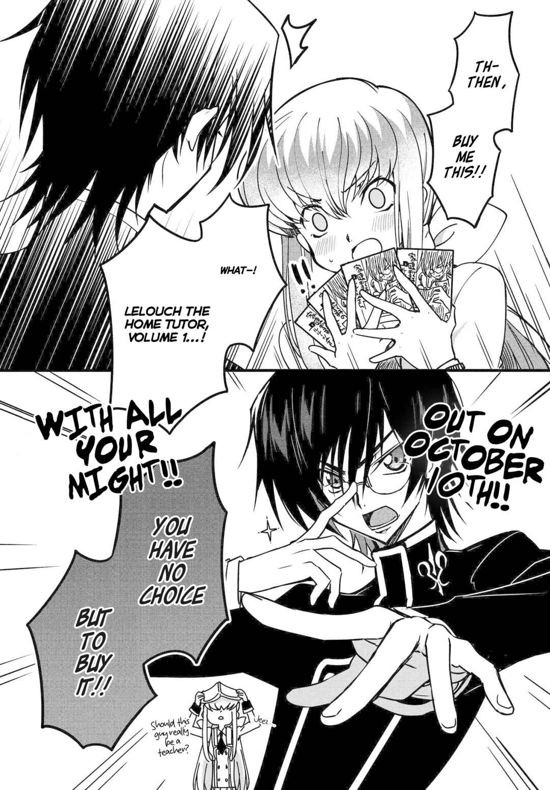 Code Geass: Lelouch The Private Home Tutor Chapter 10.5 - Page 2